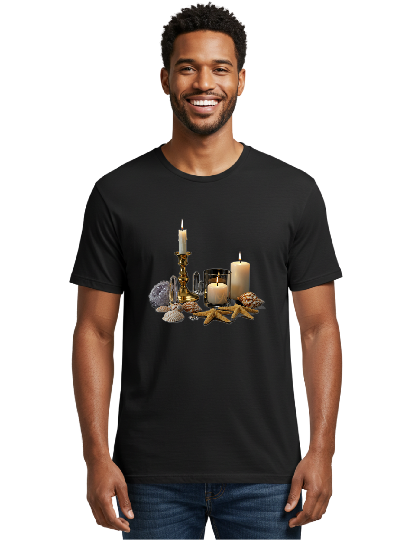 Candles-And-Seashells Men'S Graphic Tee, 100% Cotton, Comfortable Casual Summer Wear, Machine Washable, Vintage Camera, Old Camera, Antique Camera, Black Camera, Classic Photography, Photography Equipment, Nostalgic Device, Film Camera, Bag258