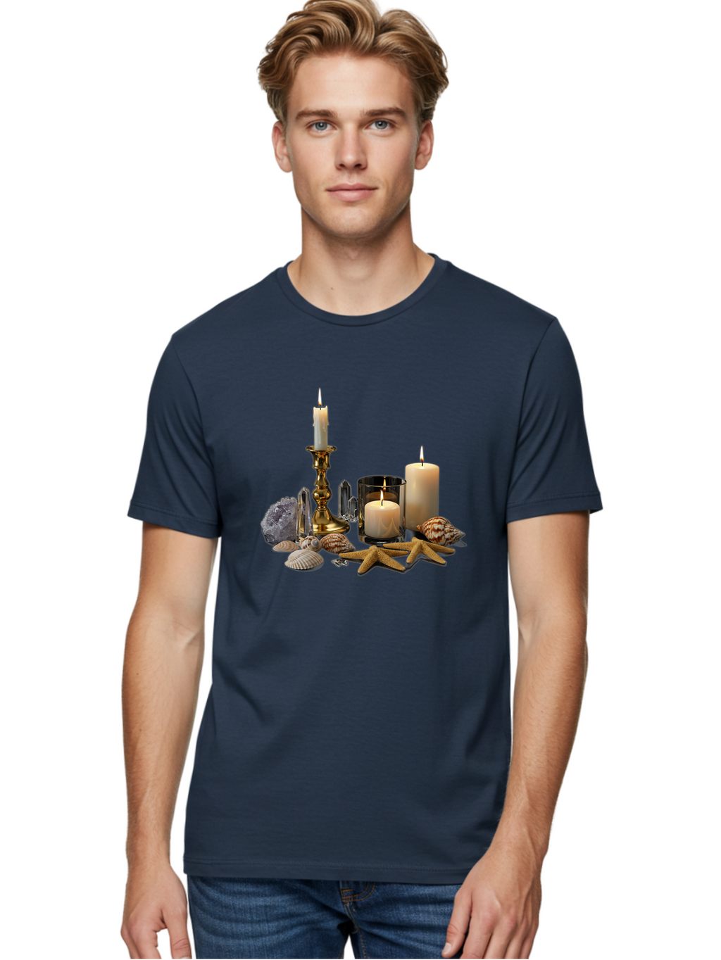 Candles-And-Seashells Men'S Graphic Tee, 100% Cotton, Comfortable Casual Summer Wear, Machine Washable, Vintage Camera, Old Camera, Antique Camera, Black Camera, Classic Photography, Photography Equipment, Nostalgic Device, Film Camera, Bag258