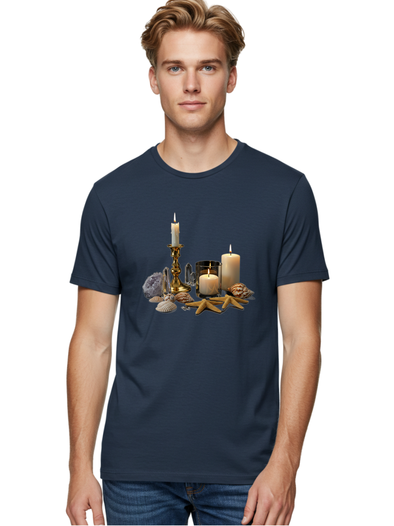 Candles-And-Seashells Men'S Graphic Tee, 100% Cotton, Comfortable Casual Summer Wear, Machine Washable, Vintage Camera, Old Camera, Antique Camera, Black Camera, Classic Photography, Photography Equipment, Nostalgic Device, Film Camera, Bag258