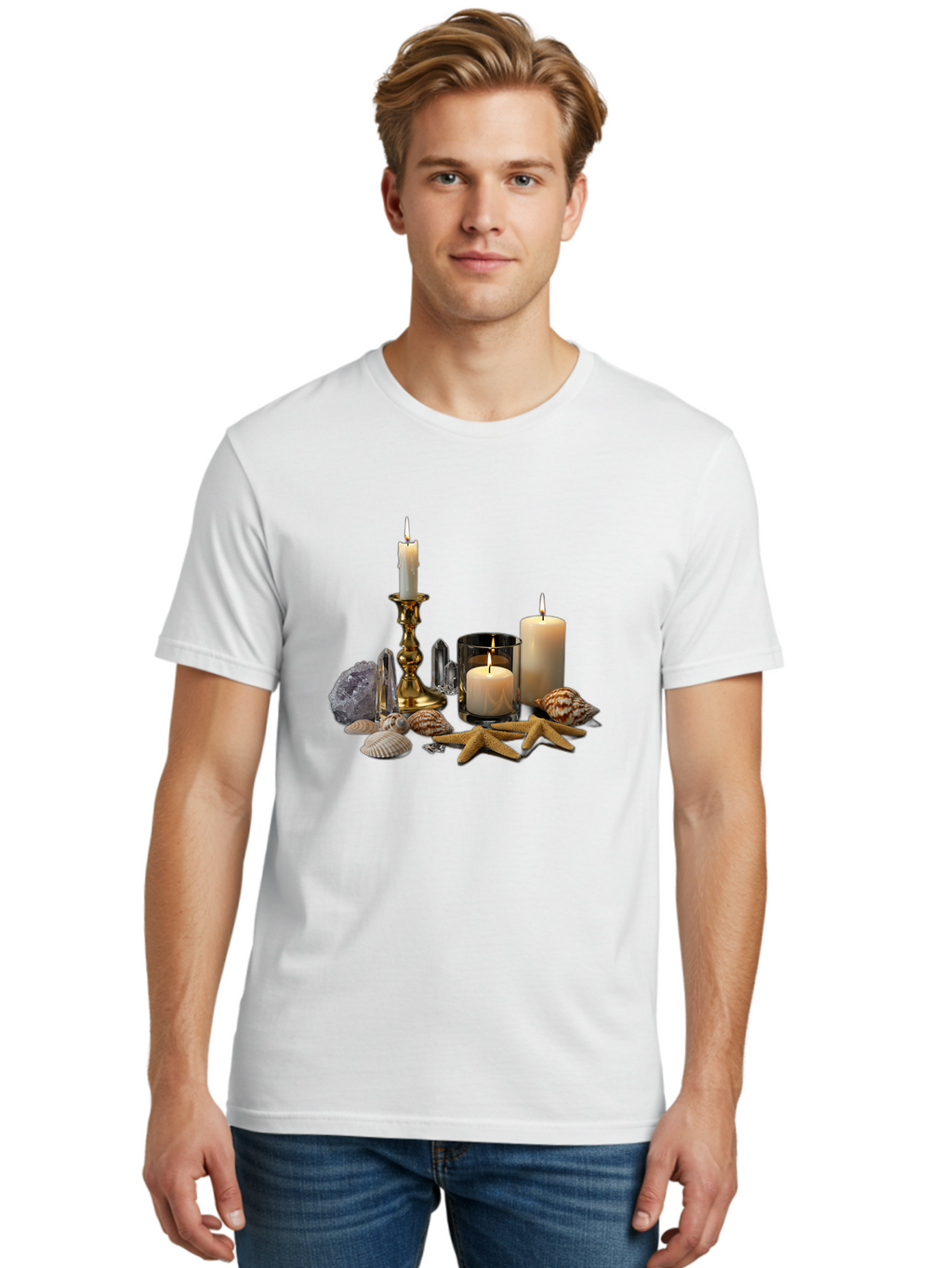 Candles-And-Seashells Men'S Graphic Tee, 100% Cotton, Comfortable Casual Summer Wear, Machine Washable, Vintage Camera, Old Camera, Antique Camera, Black Camera, Classic Photography, Photography Equipment, Nostalgic Device, Film Camera, Bag258