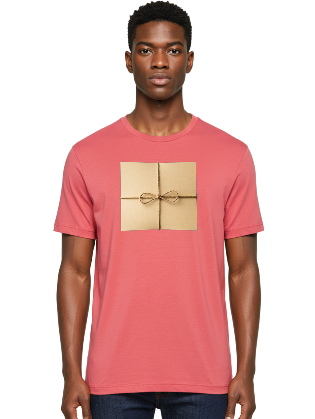 Card-With-Twine Men'S Graphic Tee, 100% Cotton, Comfortable Casual Summer Wear, Machine Washable, Vintage Camera, Old Camera, Antique Camera, Black Camera, Classic Photography, Photography Equipment, Nostalgic Device, Film Camera, Camera Art Bag259