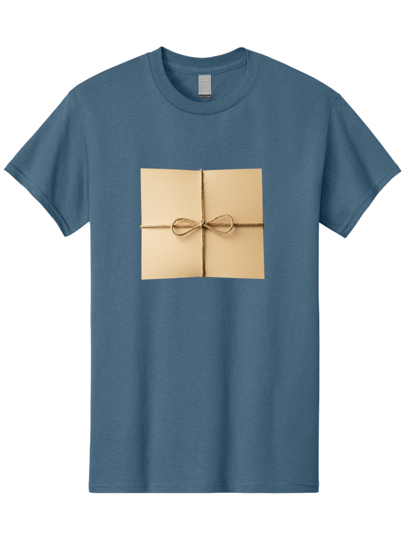 Card-With-Twine Men'S Graphic Tee, 100% Cotton, Comfortable Casual Summer Wear, Machine Washable, Vintage Camera, Old Camera, Antique Camera, Black Camera, Classic Photography, Photography Equipment, Nostalgic Device, Film Camera, Camera Art Bag259