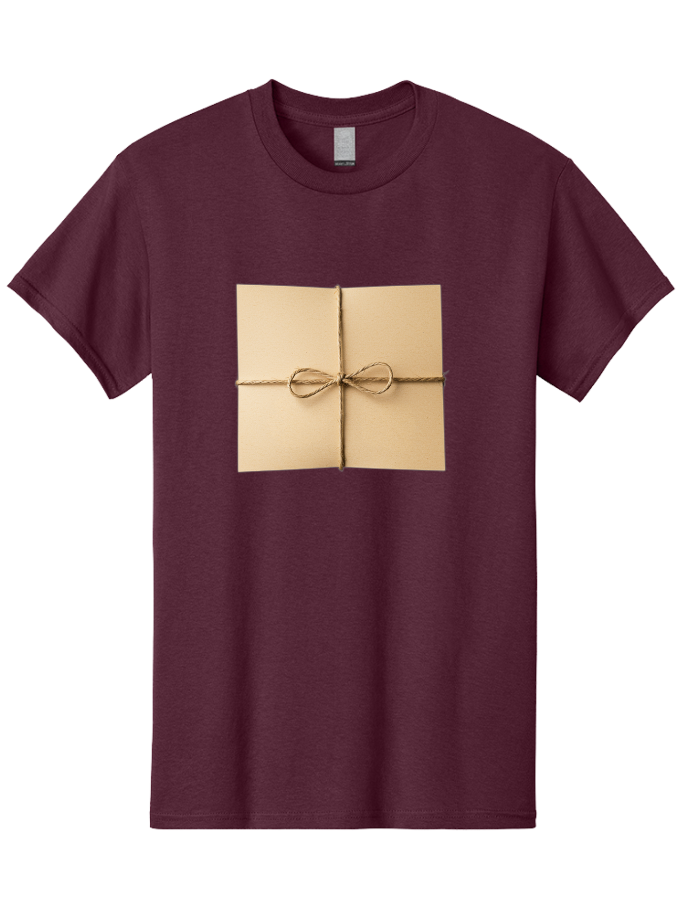 Card-With-Twine Men'S Graphic Tee, 100% Cotton, Comfortable Casual Summer Wear, Machine Washable, Vintage Camera, Old Camera, Antique Camera, Black Camera, Classic Photography, Photography Equipment, Nostalgic Device, Film Camera, Camera Art Bag259