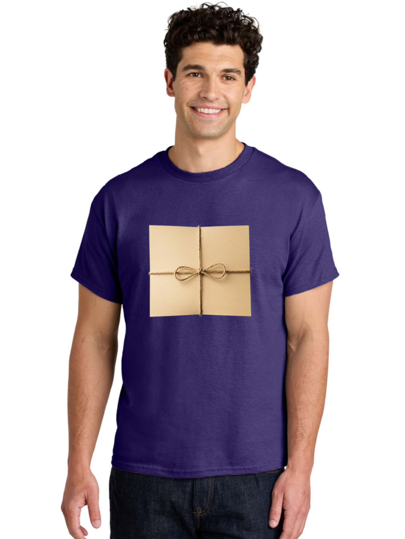 Card-With-Twine Men'S Graphic Tee, 100% Cotton, Comfortable Casual Summer Wear, Machine Washable, Vintage Camera, Old Camera, Antique Camera, Black Camera, Classic Photography, Photography Equipment, Nostalgic Device, Film Camera, Camera Art Bag259