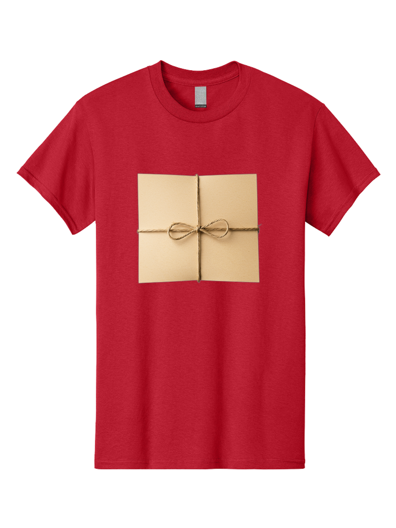 Card-With-Twine Men'S Graphic Tee, 100% Cotton, Comfortable Casual Summer Wear, Machine Washable, Vintage Camera, Old Camera, Antique Camera, Black Camera, Classic Photography, Photography Equipment, Nostalgic Device, Film Camera, Camera Art Bag259