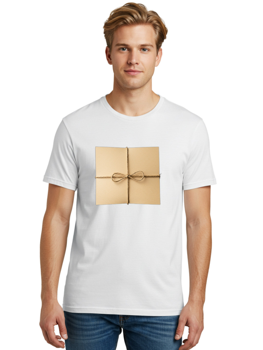 Card-With-Twine Men'S Graphic Tee, 100% Cotton, Comfortable Casual Summer Wear, Machine Washable, Vintage Camera, Old Camera, Antique Camera, Black Camera, Classic Photography, Photography Equipment, Nostalgic Device, Film Camera, Camera Art Bag259