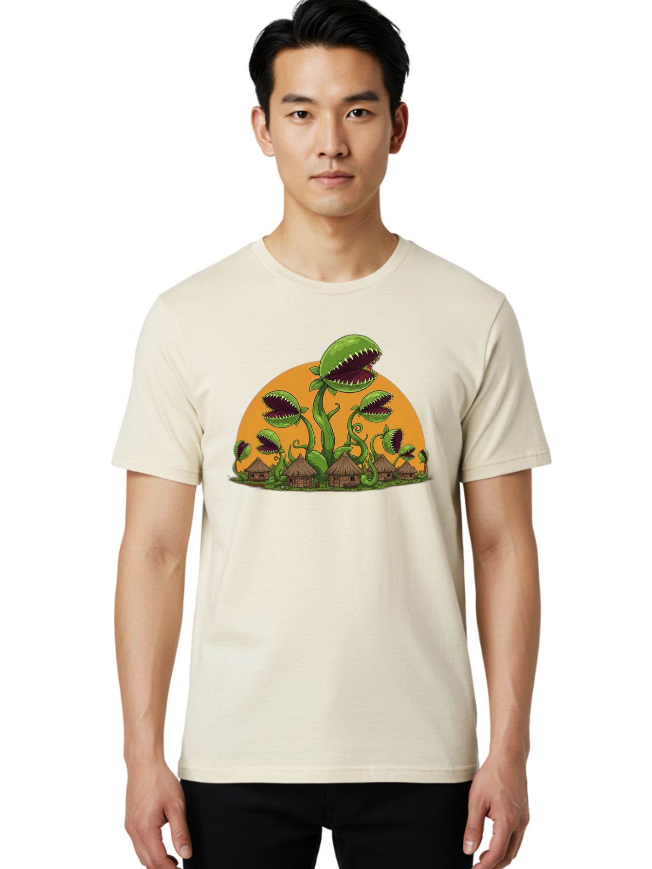Carnivorous-Plants Men'S Graphic Tee, 100% Cotton, Comfortable Casual Summer Wear, Machine Washable, Vintage Camera, Old Camera, Antique Camera, Black Camera, Classic Photography, Photography Equipment, Nostalgic Device, Film Camera, Bag260