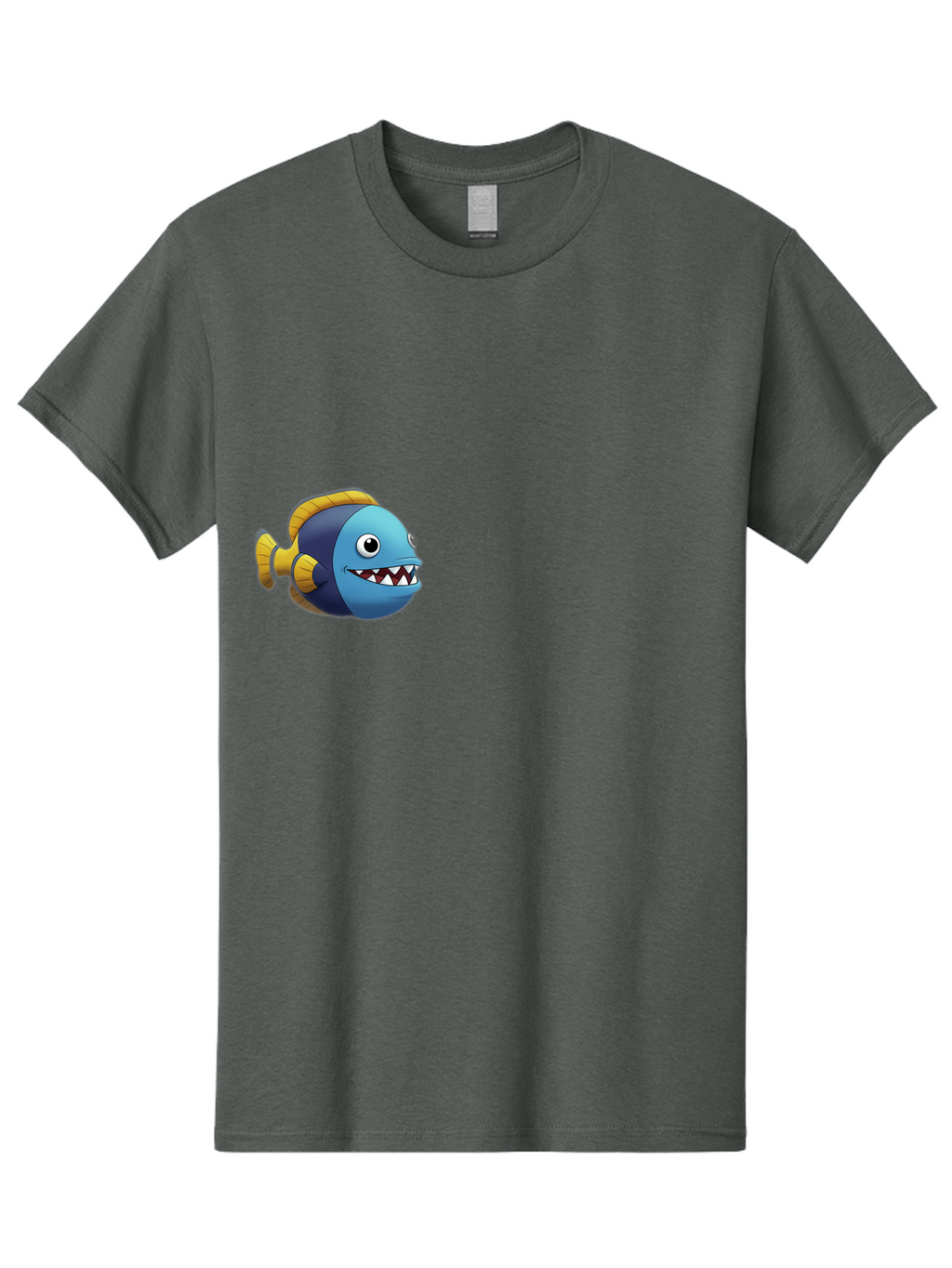 Cartoon-Fish-1 Men'S Graphic Tee, 100% Cotton, Comfortable Casual Summer Wear, Machine Washable, Vintage Camera, Old Camera, Antique Camera, Black Camera, Classic Photography, Photography Equipment, Nostalgic Device, Film Camera, Camera Art Bag261