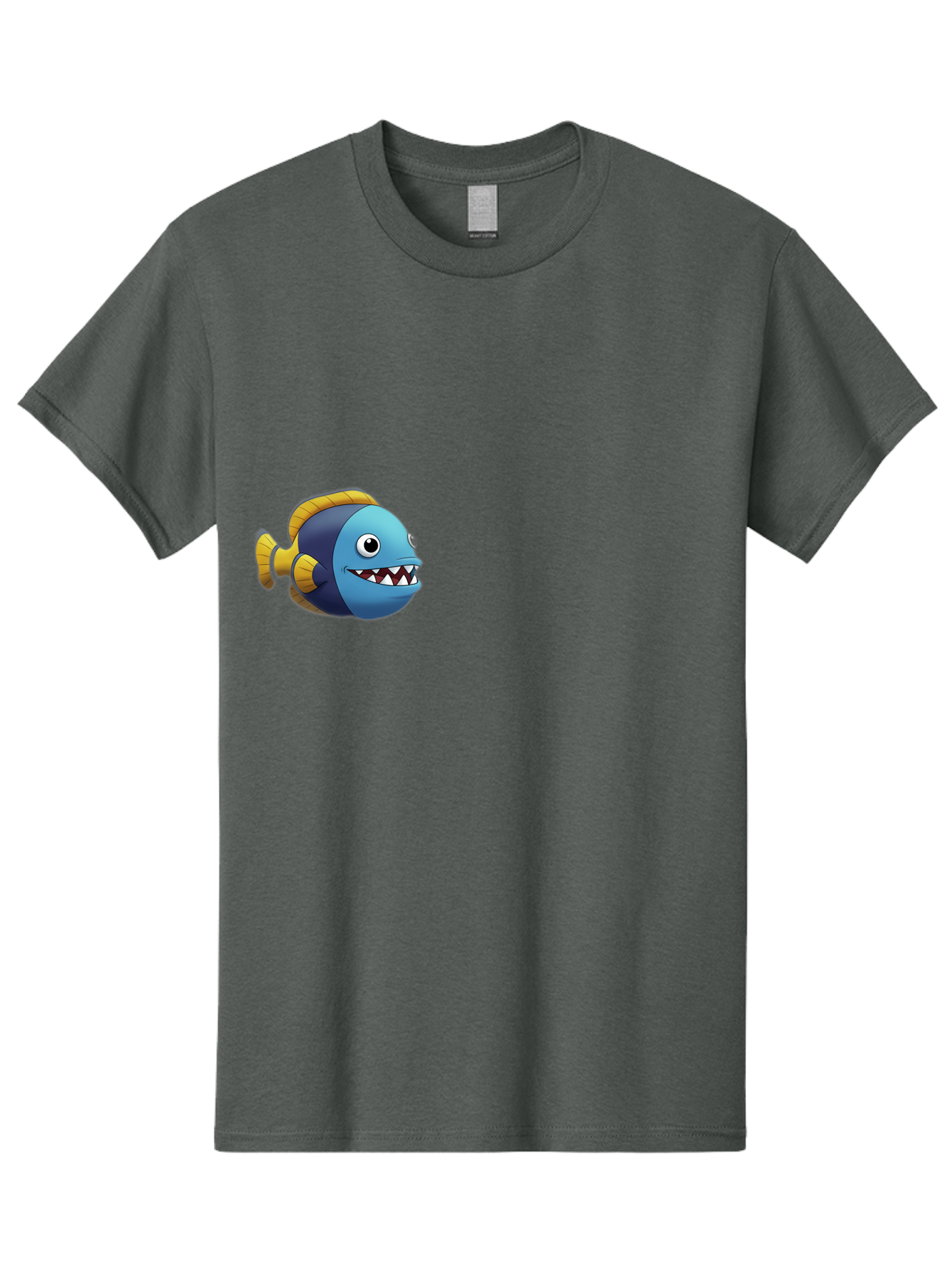 Cartoon-Fish-1 Men'S Graphic Tee, 100% Cotton, Comfortable Casual Summer Wear, Machine Washable, Vintage Camera, Old Camera, Antique Camera, Black Camera, Classic Photography, Photography Equipment, Nostalgic Device, Film Camera, Camera Art Bag261