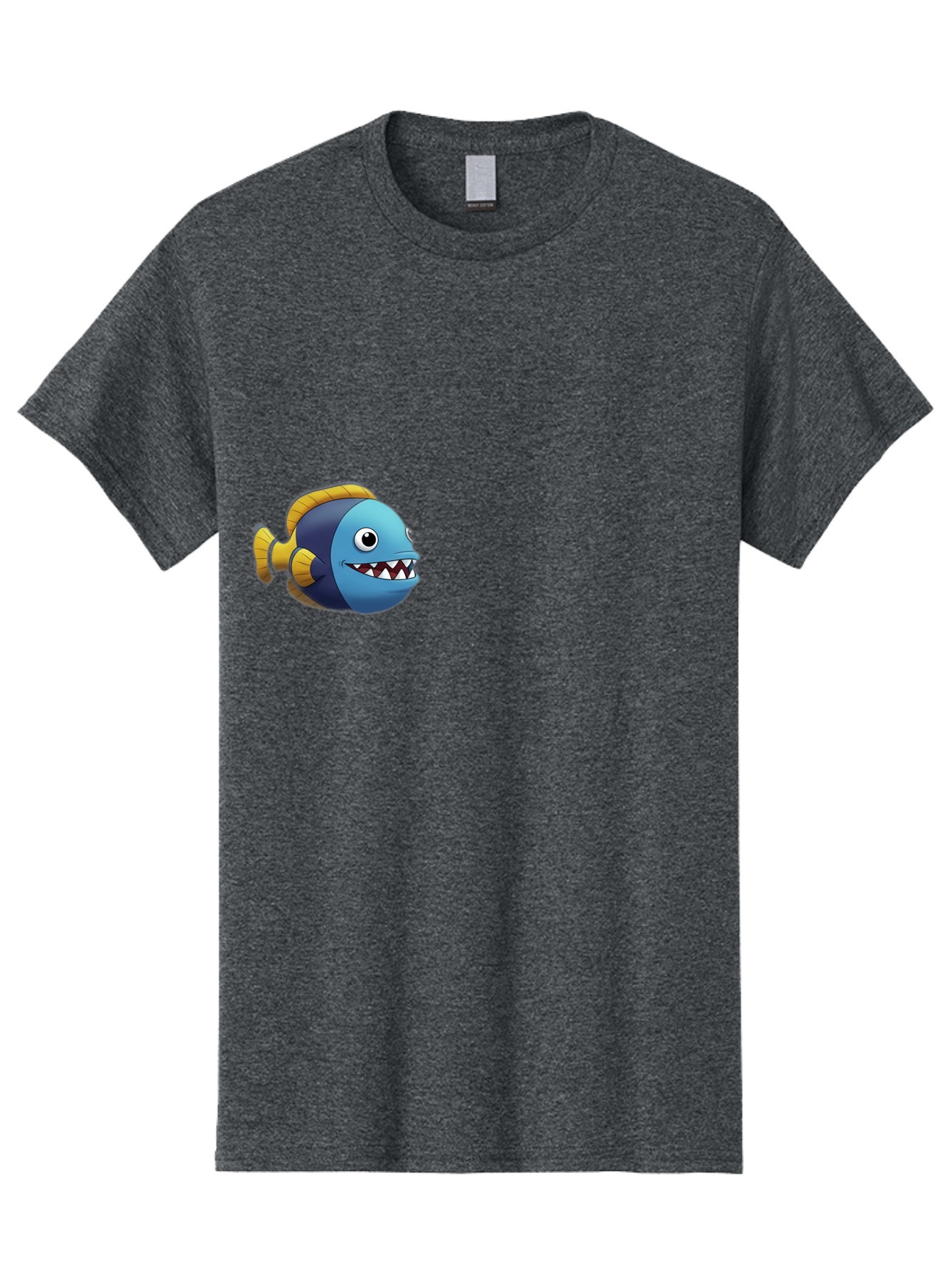Cartoon-Fish-1 Men'S Graphic Tee, 100% Cotton, Comfortable Casual Summer Wear, Machine Washable, Vintage Camera, Old Camera, Antique Camera, Black Camera, Classic Photography, Photography Equipment, Nostalgic Device, Film Camera, Camera Art Bag261