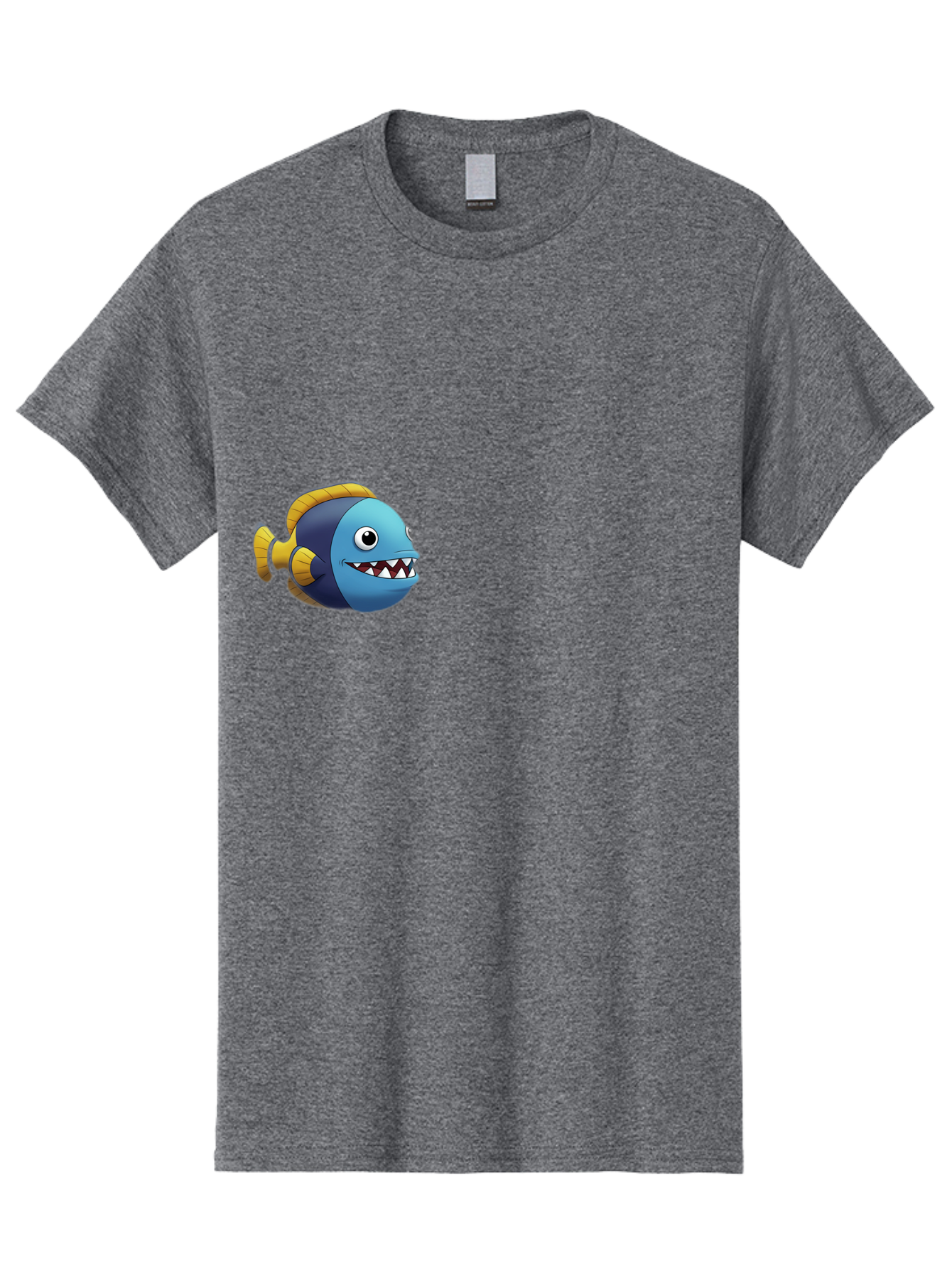 Cartoon-Fish-1 Men'S Graphic Tee, 100% Cotton, Comfortable Casual Summer Wear, Machine Washable, Vintage Camera, Old Camera, Antique Camera, Black Camera, Classic Photography, Photography Equipment, Nostalgic Device, Film Camera, Camera Art Bag261