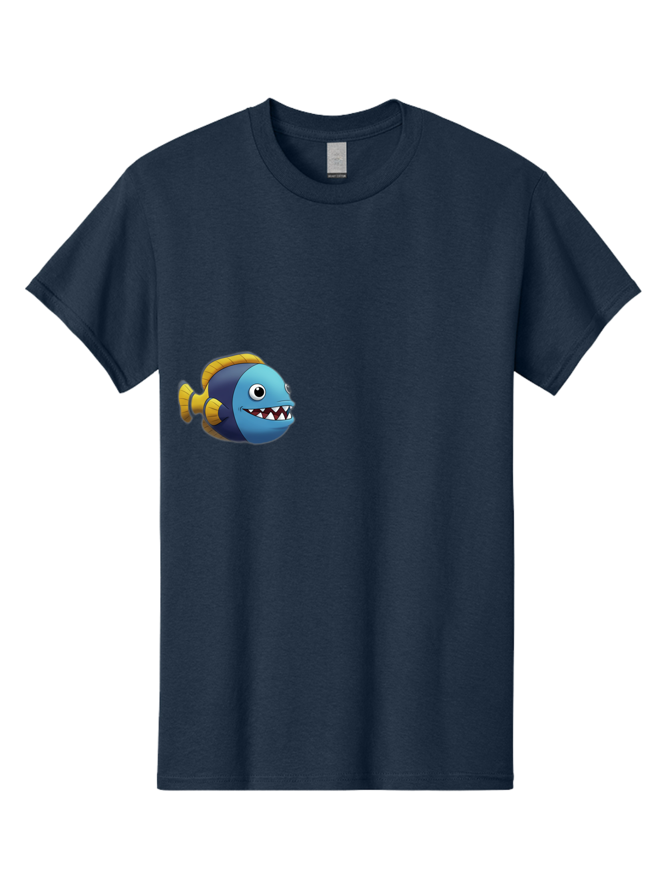 Cartoon-Fish-1 Men'S Graphic Tee, 100% Cotton, Comfortable Casual Summer Wear, Machine Washable, Vintage Camera, Old Camera, Antique Camera, Black Camera, Classic Photography, Photography Equipment, Nostalgic Device, Film Camera, Camera Art Bag261