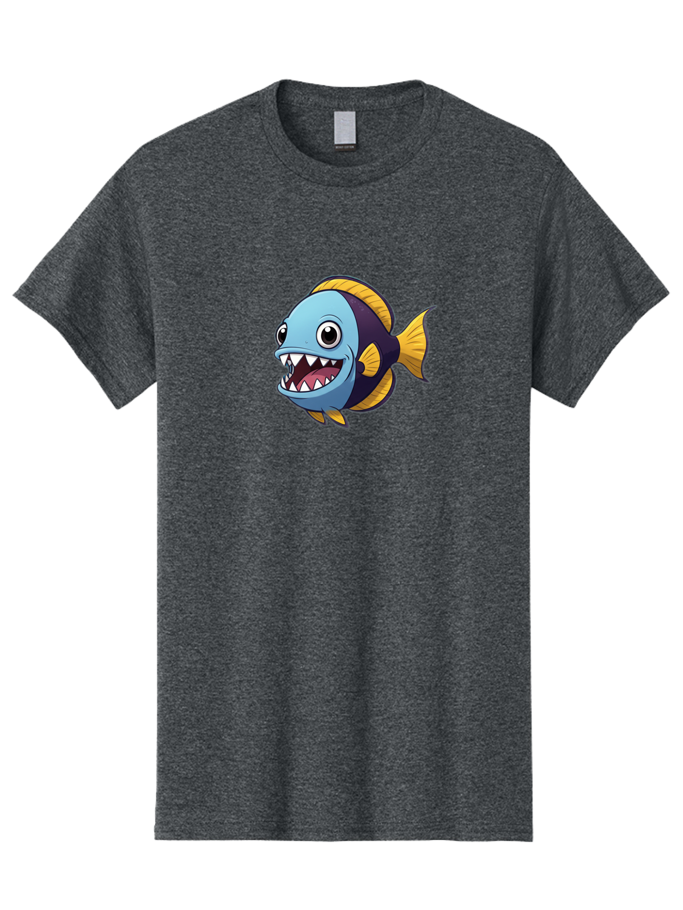 Cartoon-Fish Men'S Graphic Tee, 100% Cotton, Comfortable Casual Summer Wear, Machine Washable, Vintage Camera, Old Camera, Antique Camera, Black Camera, Classic Photography, Photography Equipment, Nostalgic Device, Film Camera, Camera Art Bag262
