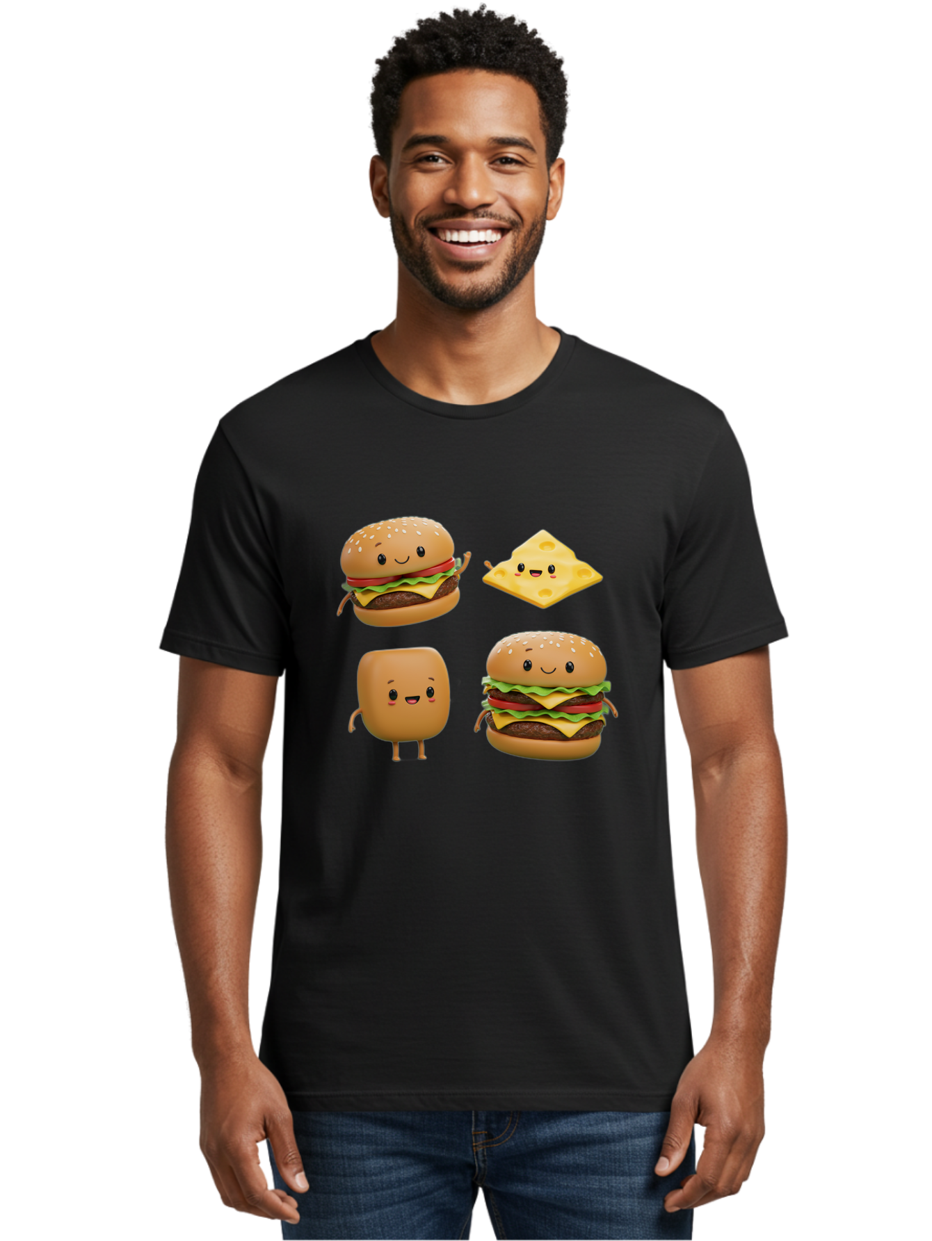 Cartoon-Food Men'S Graphic Tee, 100% Cotton, Comfortable Casual Summer Wear, Machine Washable, Vintage Camera, Old Camera, Antique Camera, Black Camera, Classic Photography, Photography Equipment, Nostalgic Device, Film Camera, Camera Art Bag263