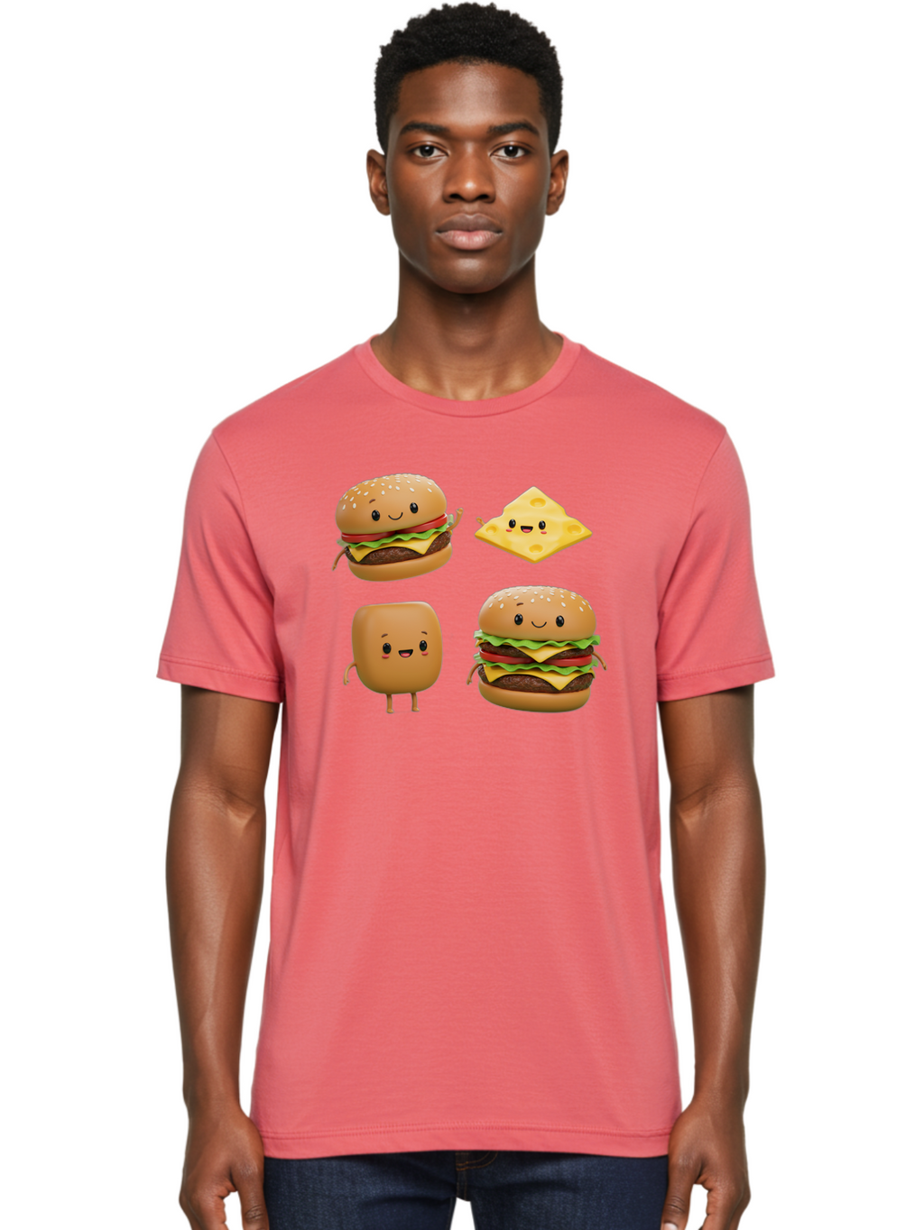 Cartoon-Food Men'S Graphic Tee, 100% Cotton, Comfortable Casual Summer Wear, Machine Washable, Vintage Camera, Old Camera, Antique Camera, Black Camera, Classic Photography, Photography Equipment, Nostalgic Device, Film Camera, Camera Art Bag263