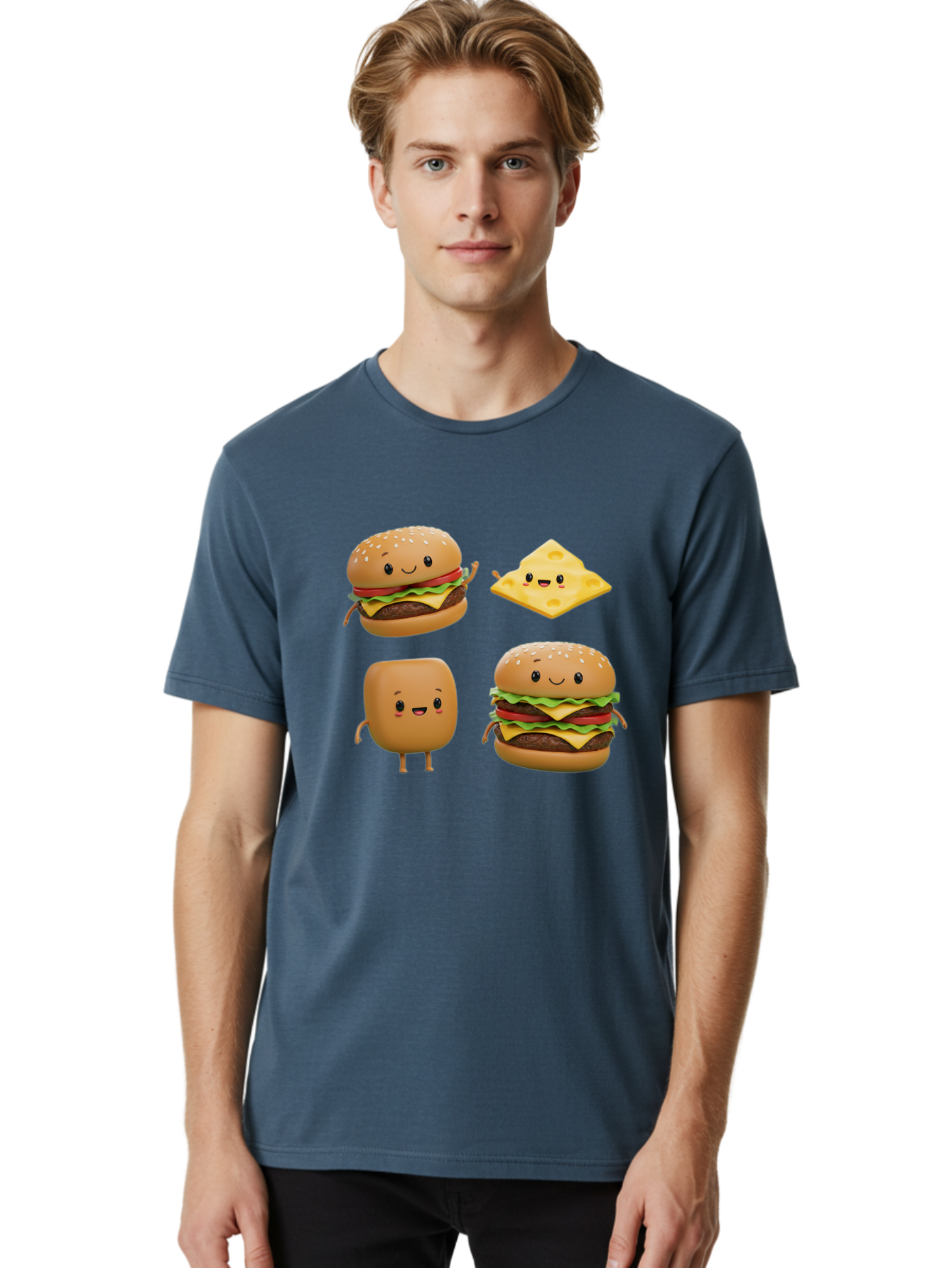 Cartoon-Food Men'S Graphic Tee, 100% Cotton, Comfortable Casual Summer Wear, Machine Washable, Vintage Camera, Old Camera, Antique Camera, Black Camera, Classic Photography, Photography Equipment, Nostalgic Device, Film Camera, Camera Art Bag263