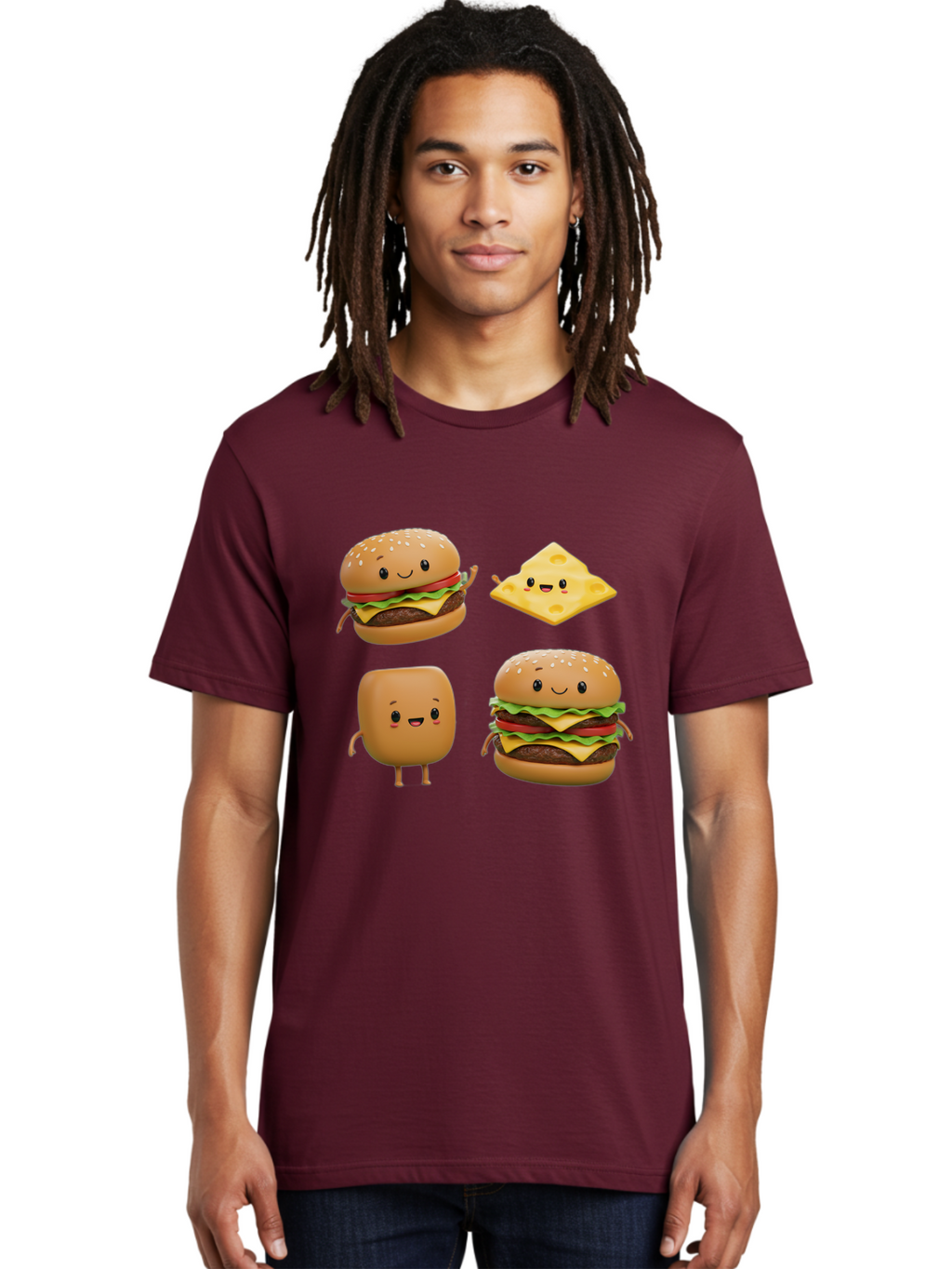 Cartoon-Food Men'S Graphic Tee, 100% Cotton, Comfortable Casual Summer Wear, Machine Washable, Vintage Camera, Old Camera, Antique Camera, Black Camera, Classic Photography, Photography Equipment, Nostalgic Device, Film Camera, Camera Art Bag263