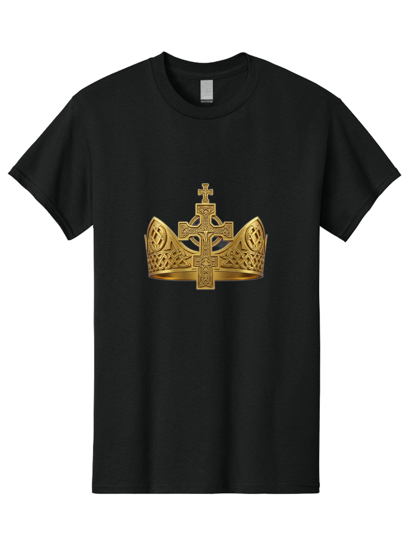 Celtic-Cross-Crown Men'S Graphic Tee, 100% Cotton, Comfortable Casual Summer Wear, Machine Washable, Vintage Camera, Old Camera, Antique Camera, Black Camera, Classic Photography, Photography Equipment, Nostalgic Device, Film Camera, Bag268