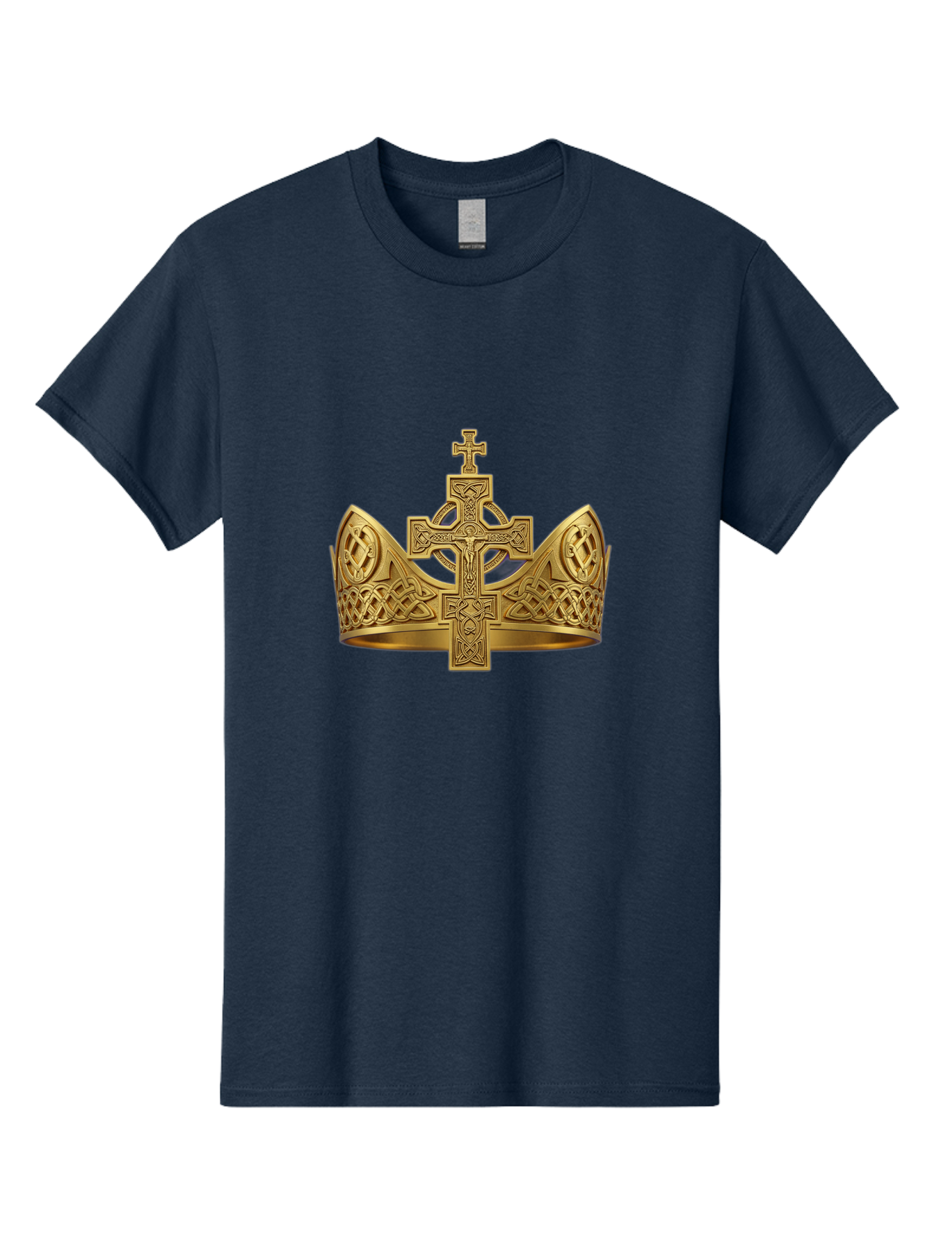Celtic-Cross-Crown Men'S Graphic Tee, 100% Cotton, Comfortable Casual Summer Wear, Machine Washable, Vintage Camera, Old Camera, Antique Camera, Black Camera, Classic Photography, Photography Equipment, Nostalgic Device, Film Camera, Bag268