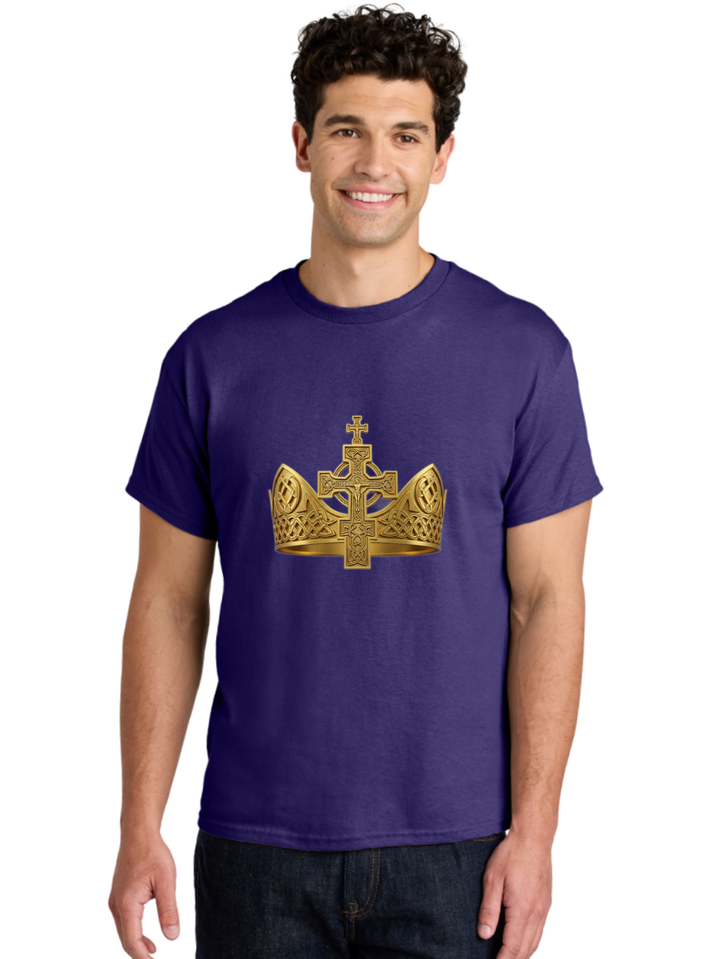 Celtic-Cross-Crown Men'S Graphic Tee, 100% Cotton, Comfortable Casual Summer Wear, Machine Washable, Vintage Camera, Old Camera, Antique Camera, Black Camera, Classic Photography, Photography Equipment, Nostalgic Device, Film Camera, Bag268