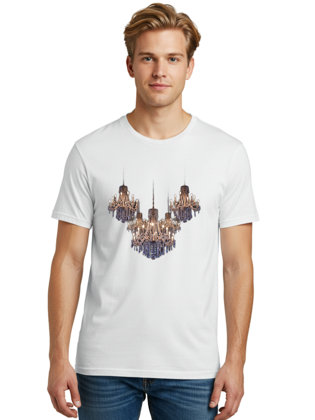 Chandelier-1 Men'S Graphic Tee, 100% Cotton, Comfortable Casual Summer Wear, Machine Washable, Vintage Camera, Old Camera, Antique Camera, Black Camera, Classic Photography, Photography Equipment, Nostalgic Device, Film Camera, Camera Art Bag273