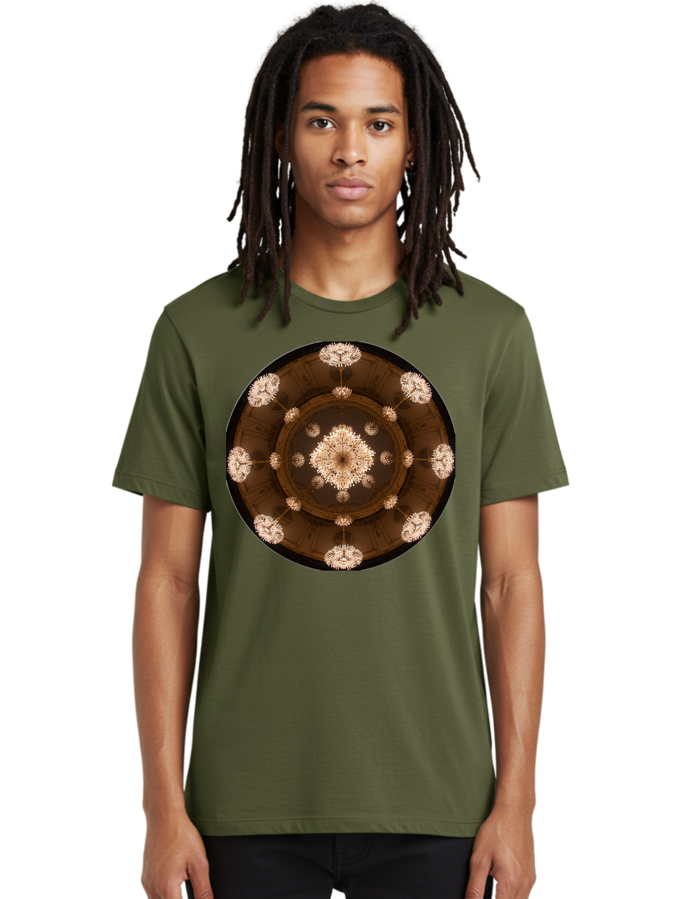 Chandelier-Dome Men'S Graphic Tee, 100% Cotton, Comfortable Casual Summer Wear, Machine Washable, Vintage Camera, Old Camera, Antique Camera, Black Camera, Classic Photography, Photography Equipment, Nostalgic Device, Film Camera, Camera Art Bag274