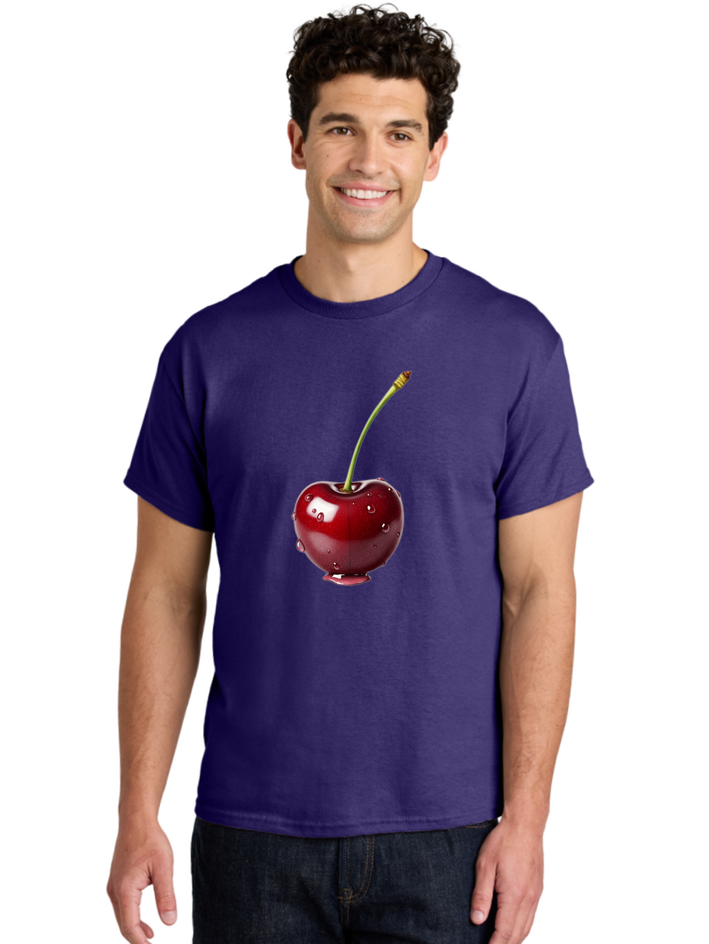 Cherry Men'S Graphic Tee, 100% Cotton, Comfortable Casual Summer Wear, Machine Washable, Vintage Camera, Old Camera, Antique Camera, Black Camera, Classic Photography, Photography Equipment, Nostalgic Device, Film Camera, Camera Art Bag279