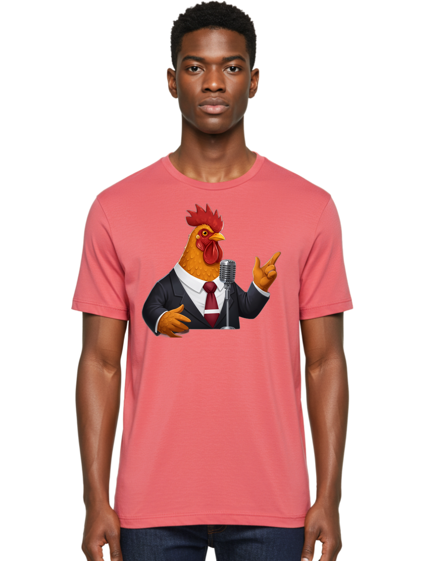 Chicken-In-Suit Men'S Graphic Tee, 100% Cotton, Comfortable Casual Summer Wear, Machine Washable, Vintage Camera, Old Camera, Antique Camera, Black Camera, Classic Photography, Photography Equipment, Nostalgic Device, Film Camera, Camera Art Bag282