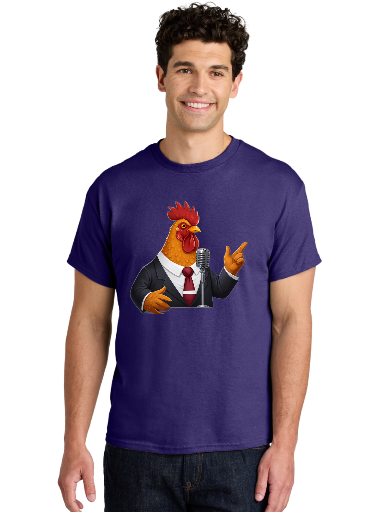 Chicken-In-Suit Men'S Graphic Tee, 100% Cotton, Comfortable Casual Summer Wear, Machine Washable, Vintage Camera, Old Camera, Antique Camera, Black Camera, Classic Photography, Photography Equipment, Nostalgic Device, Film Camera, Camera Art Bag282