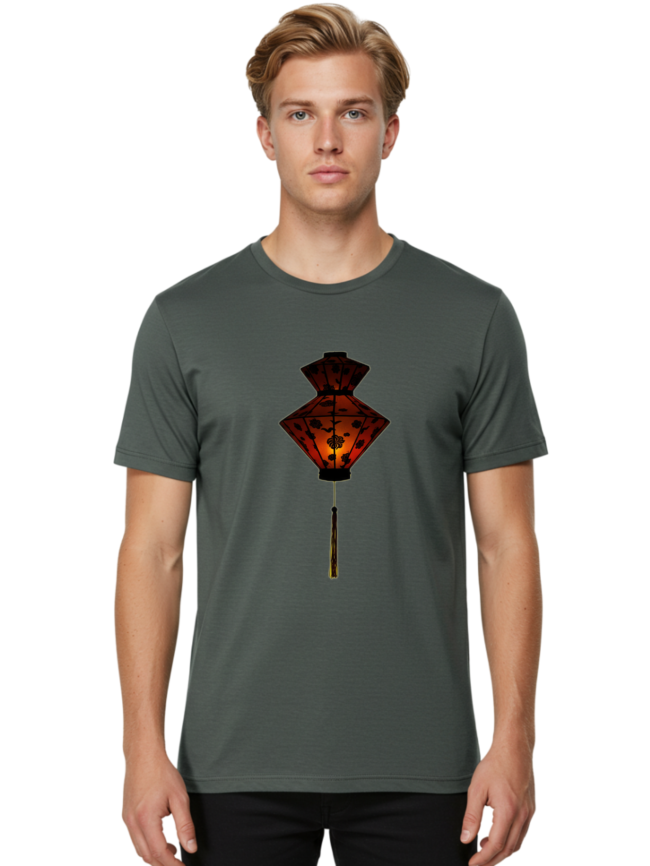 Chinese-Lantern-1 Men'S Graphic Tee, 100% Cotton, Comfortable Casual Summer Wear, Machine Washable, Vintage Camera, Old Camera, Antique Camera, Black Camera, Classic Photography, Photography Equipment, Nostalgic Device, Film Camera, Camera Art Bag283