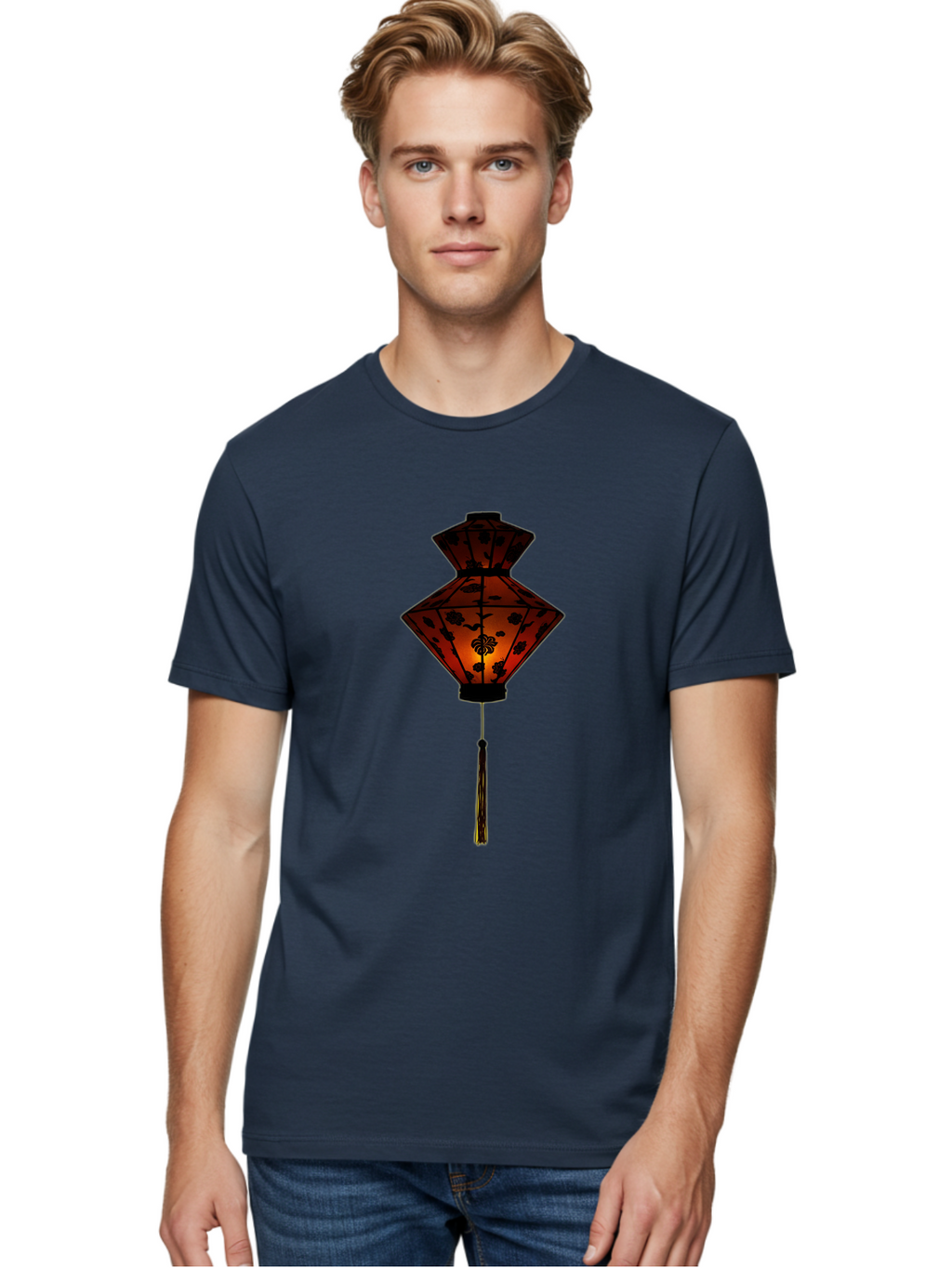 Chinese-Lantern-1 Men'S Graphic Tee, 100% Cotton, Comfortable Casual Summer Wear, Machine Washable, Vintage Camera, Old Camera, Antique Camera, Black Camera, Classic Photography, Photography Equipment, Nostalgic Device, Film Camera, Camera Art Bag283