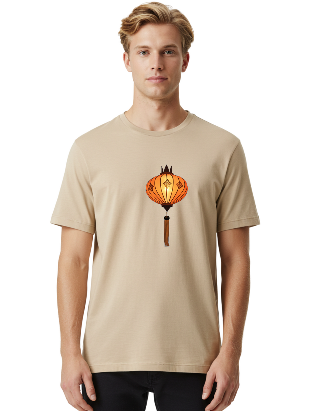 Chinese-Lantern Men'S Graphic Tee, 100% Cotton, Comfortable Casual Summer Wear, Machine Washable, Vintage Camera, Old Camera, Antique Camera, Black Camera, Classic Photography, Photography Equipment, Nostalgic Device, Film Camera, Camera Art Bag284