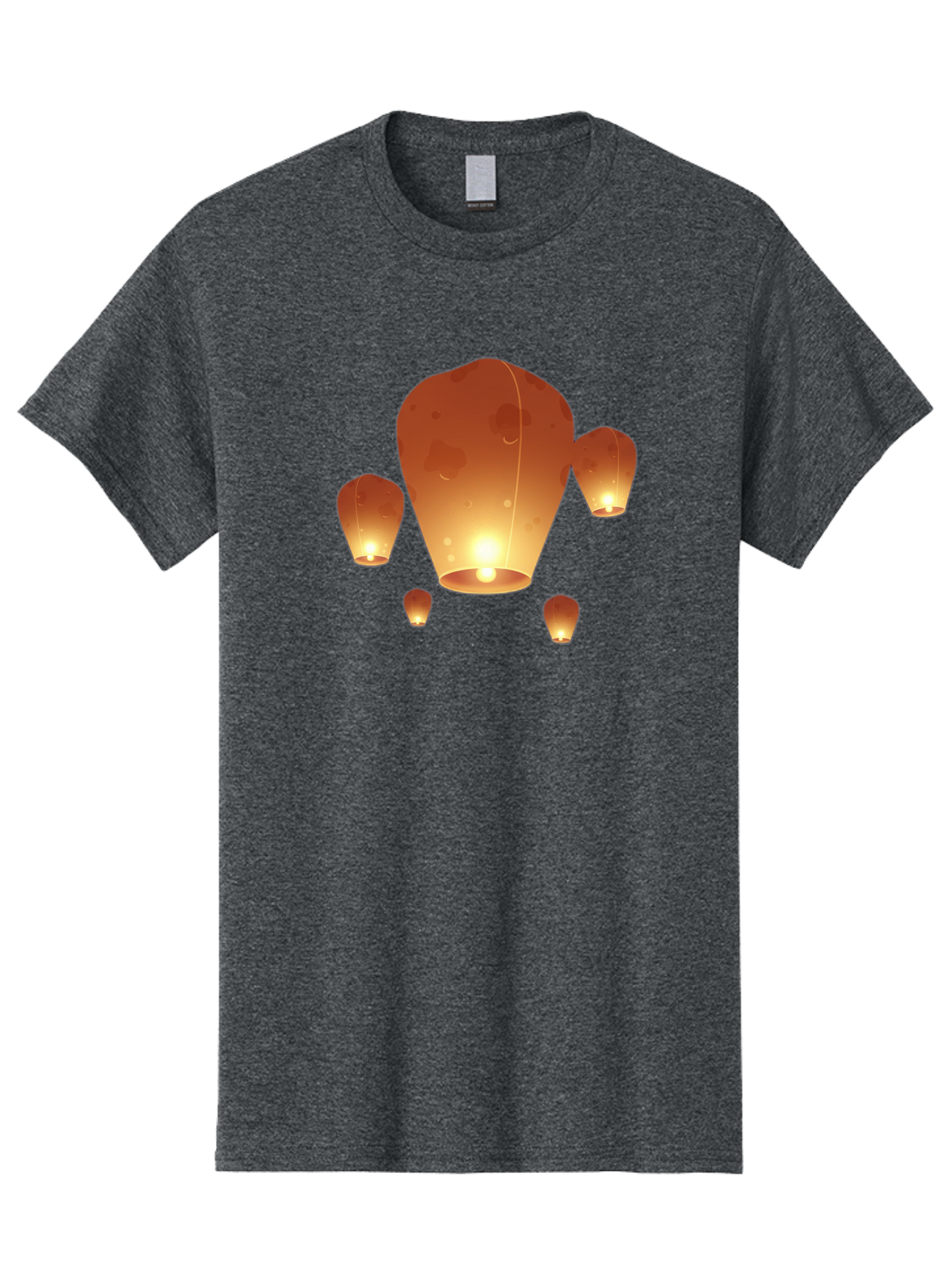Chinese-Lanterns Men'S Graphic Tee, 100% Cotton, Comfortable Casual Summer Wear, Machine Washable, Vintage Camera, Old Camera, Antique Camera, Black Camera, Classic Photography, Photography Equipment, Nostalgic Device, Film Camera, Camera Art Bag285