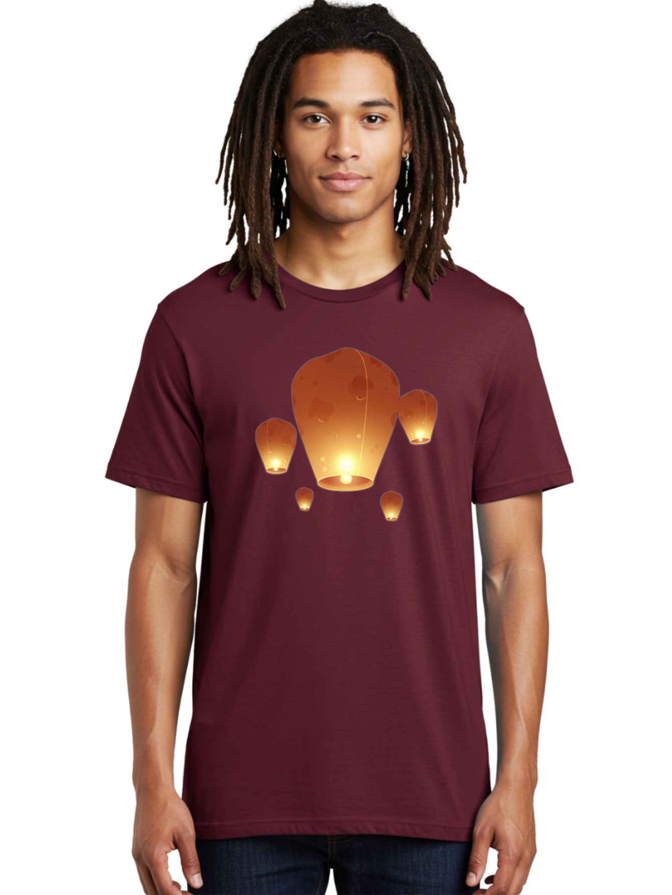 Chinese-Lanterns Men'S Graphic Tee, 100% Cotton, Comfortable Casual Summer Wear, Machine Washable, Vintage Camera, Old Camera, Antique Camera, Black Camera, Classic Photography, Photography Equipment, Nostalgic Device, Film Camera, Camera Art Bag285