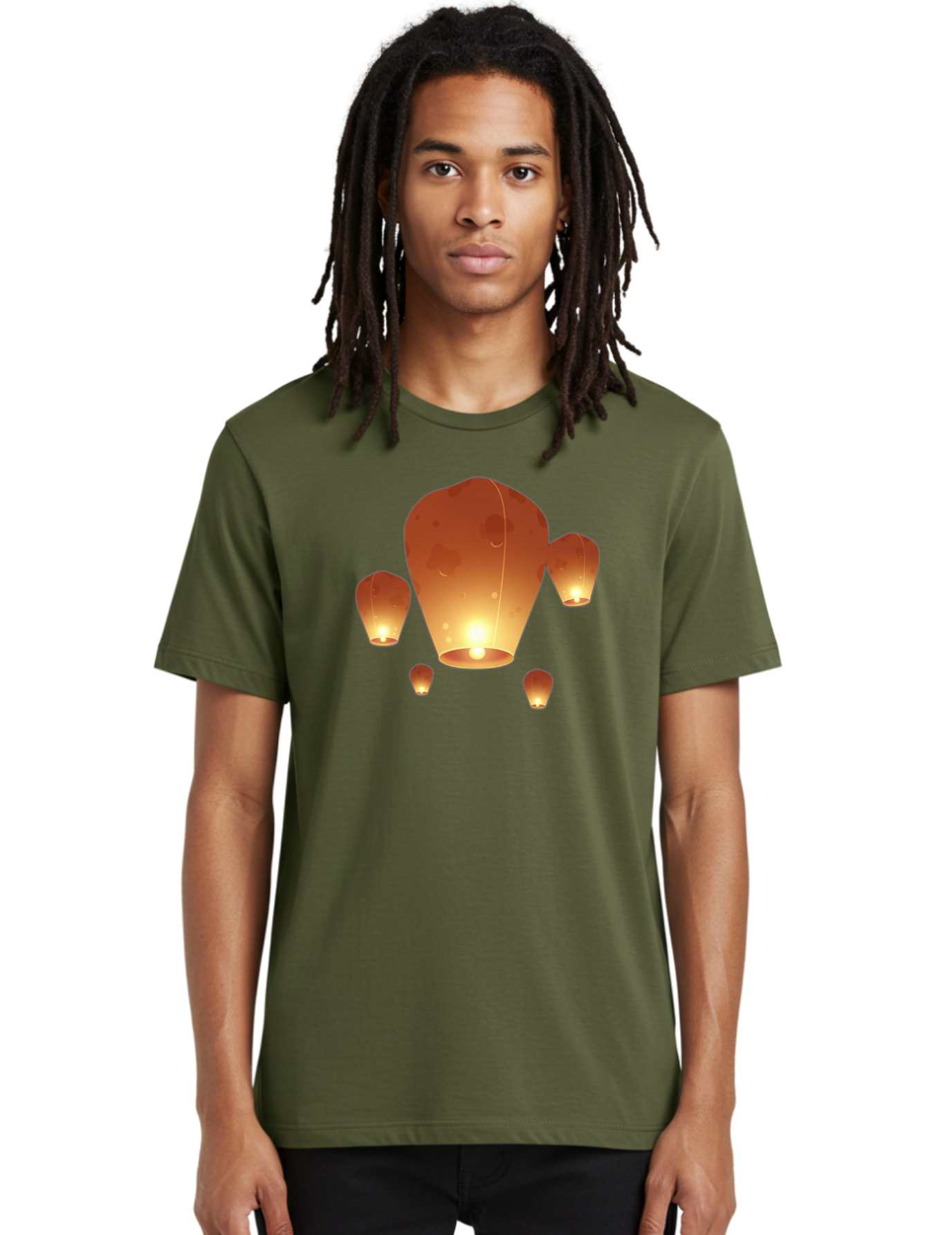 Chinese-Lanterns Men'S Graphic Tee, 100% Cotton, Comfortable Casual Summer Wear, Machine Washable, Vintage Camera, Old Camera, Antique Camera, Black Camera, Classic Photography, Photography Equipment, Nostalgic Device, Film Camera, Camera Art Bag285