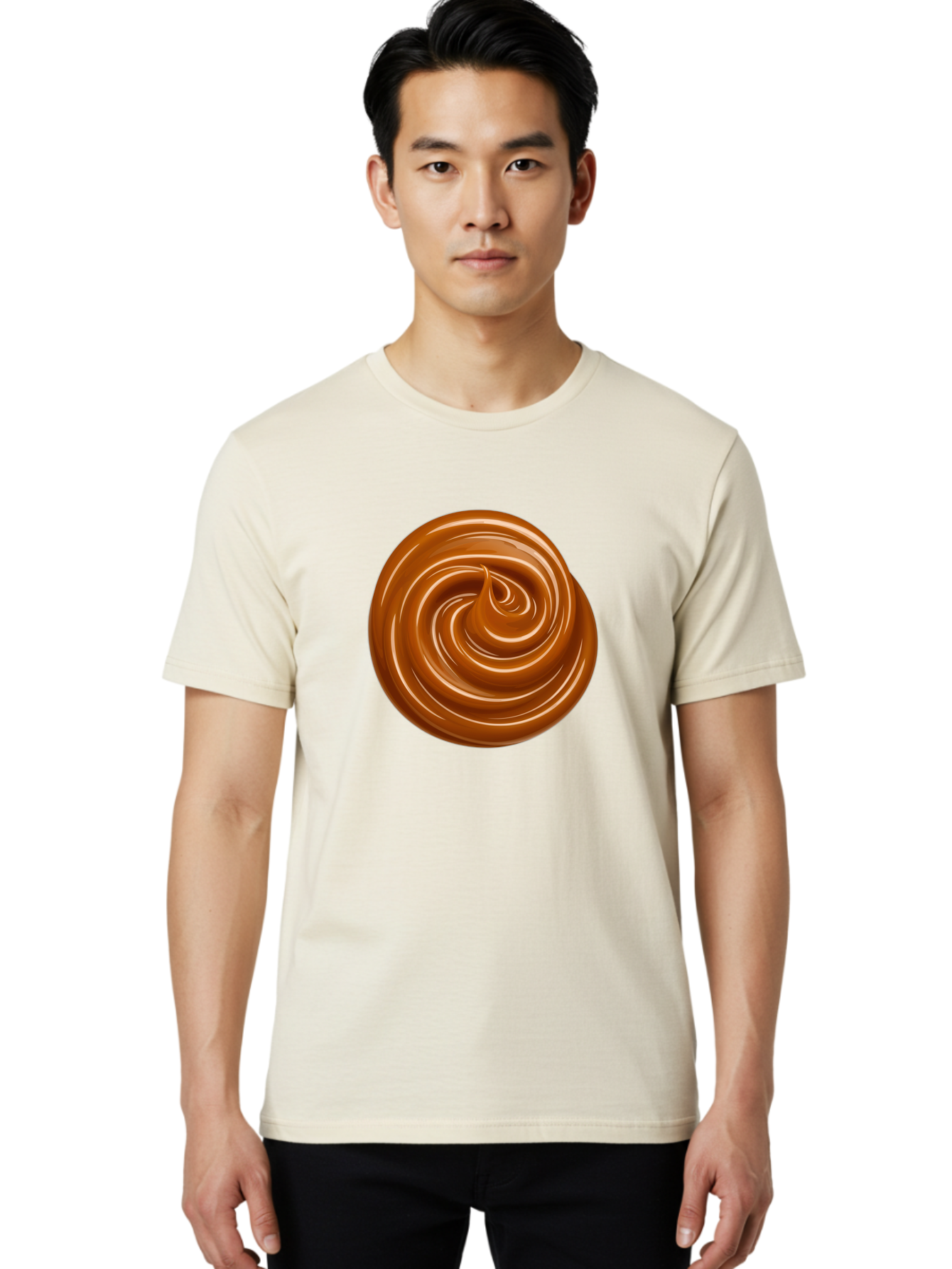 Chocolate-Swirl Men'S Graphic Tee, 100% Cotton, Comfortable Casual Summer Wear, Machine Washable, Vintage Camera, Old Camera, Antique Camera, Black Camera, Classic Photography, Photography Equipment, Nostalgic Device, Film Camera, Camera Art Bag289