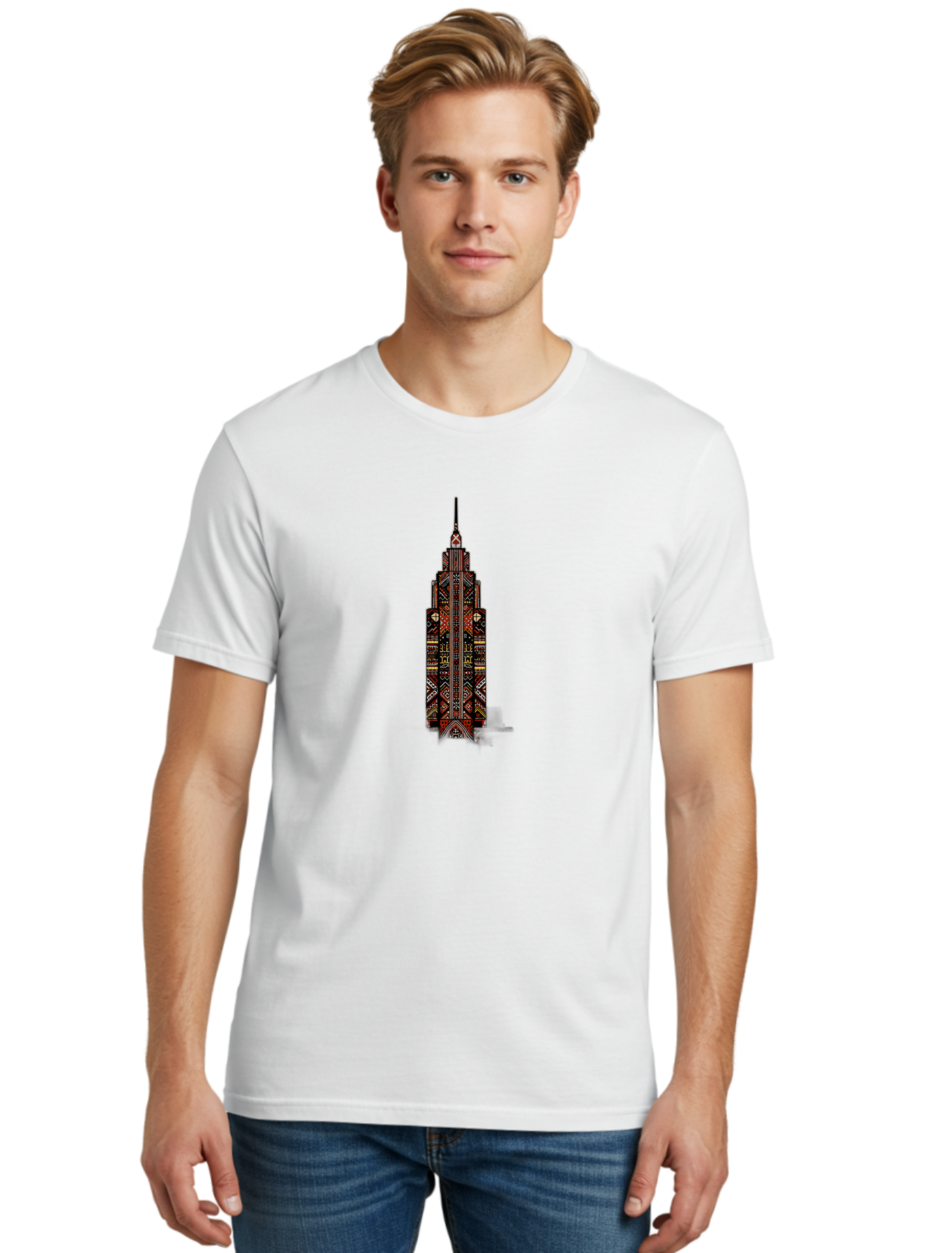 Chrysler-Building Men'S Graphic Tee, 100% Cotton, Comfortable Casual Summer Wear, Machine Washable, Vintage Camera, Old Camera, Antique Camera, Black Camera, Classic Photography, Photography Equipment, Nostalgic Device, Film Camera, Camera Art Bag291