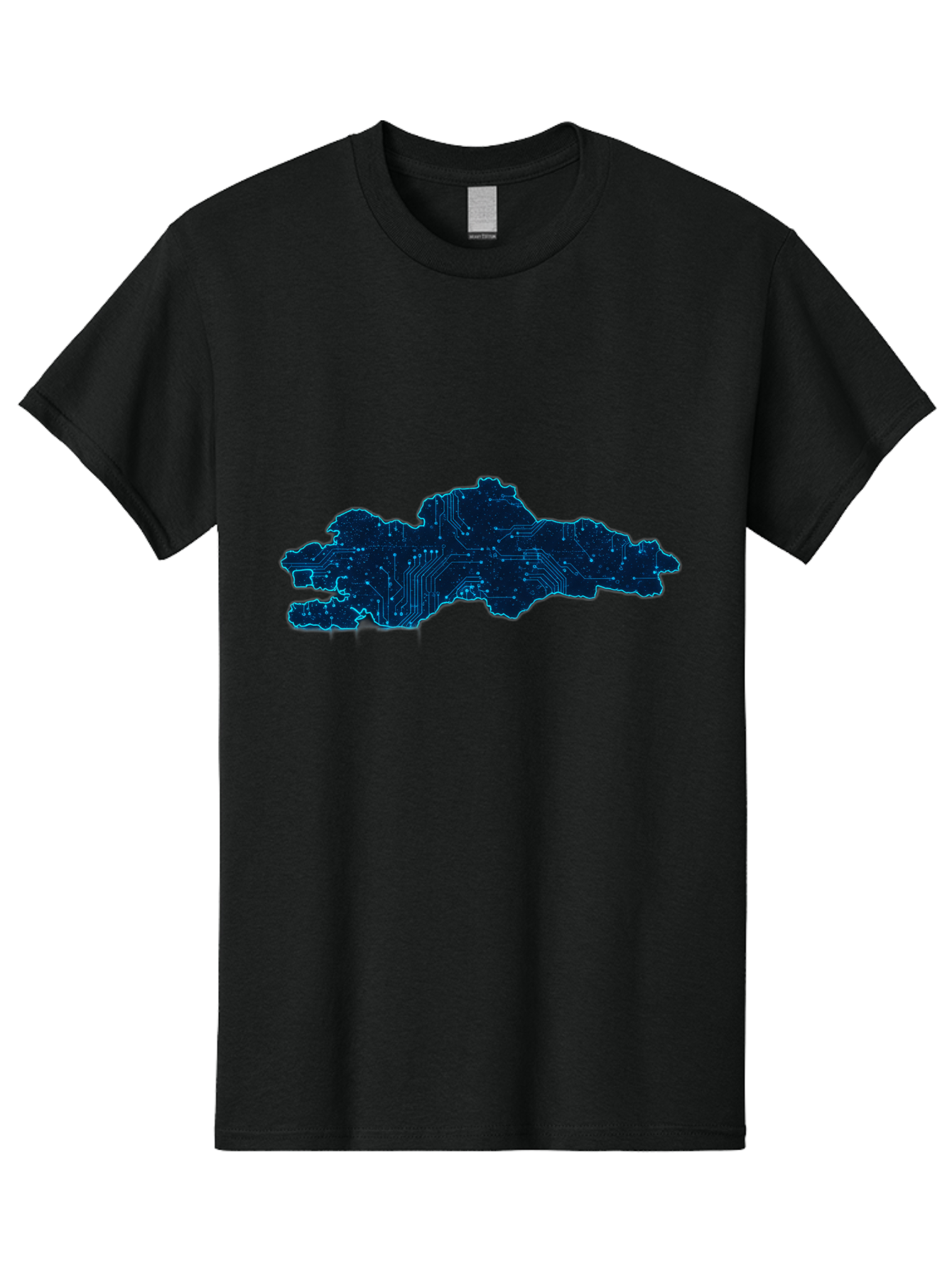 Circuit-Board-Map Men'S Graphic Tee, 100% Cotton, Comfortable Casual Summer Wear, Machine Washable, Vintage Camera, Old Camera, Antique Camera, Black Camera, Classic Photography, Photography Equipment, Nostalgic Device, Film Camera, Camera Art Bag292