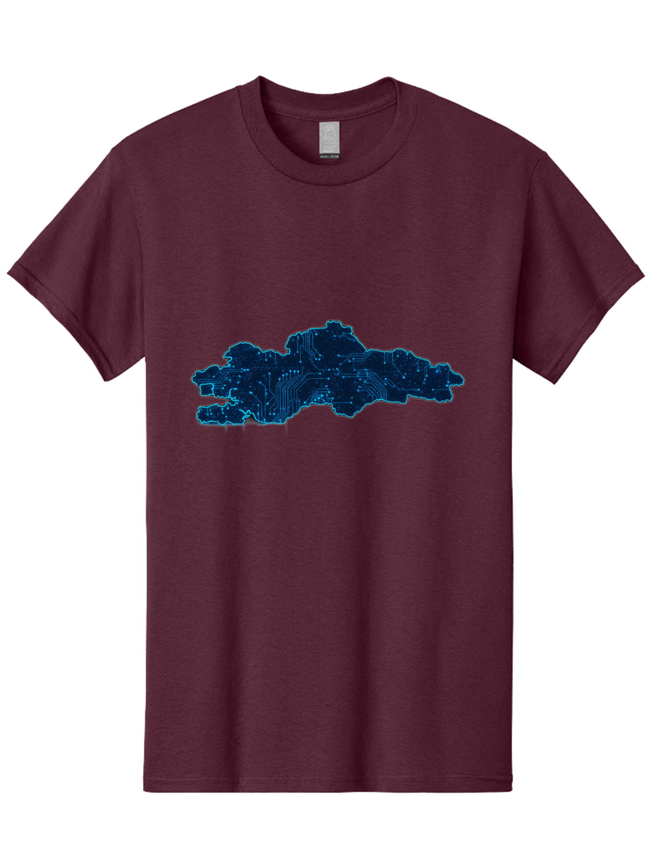 Circuit-Board-Map Men'S Graphic Tee, 100% Cotton, Comfortable Casual Summer Wear, Machine Washable, Vintage Camera, Old Camera, Antique Camera, Black Camera, Classic Photography, Photography Equipment, Nostalgic Device, Film Camera, Camera Art Bag292