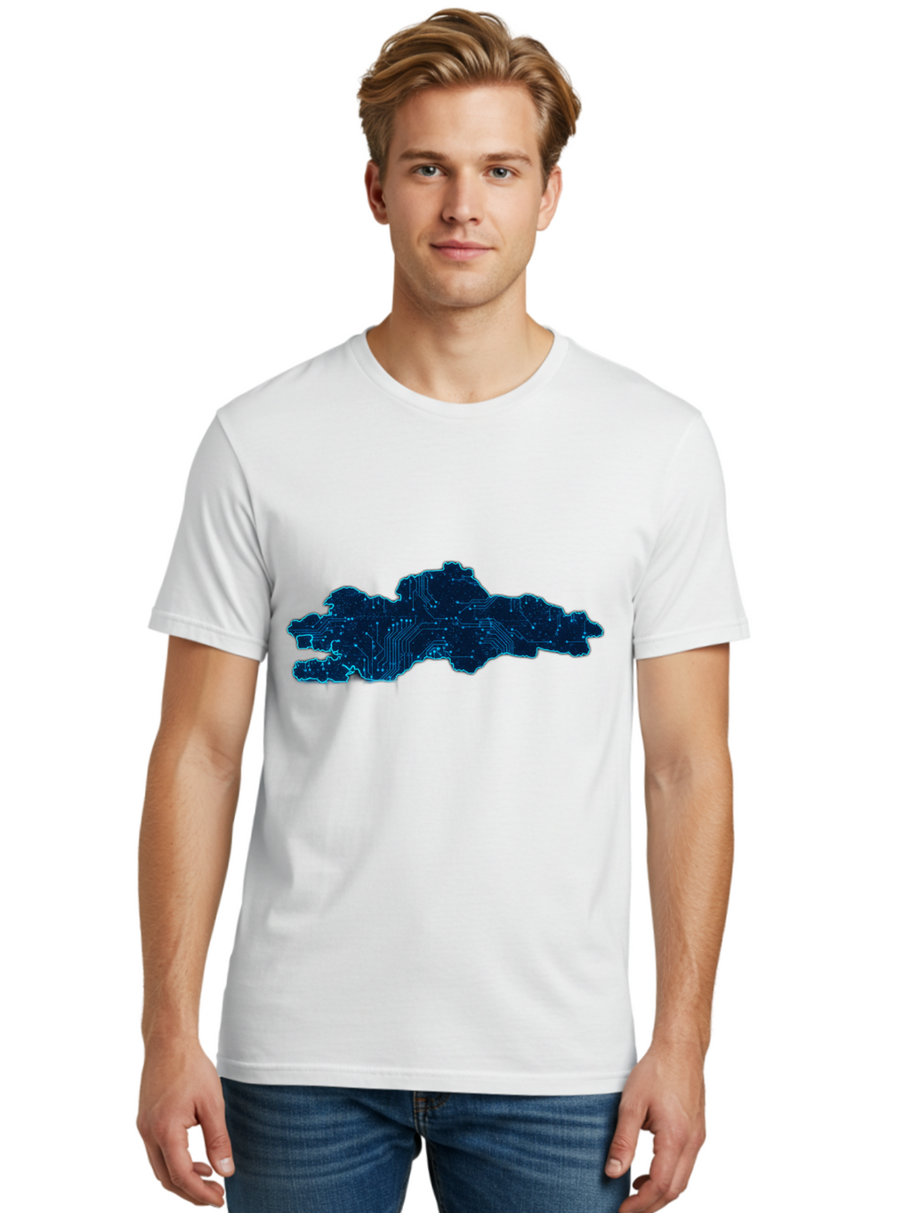 Circuit-Board-Map Men'S Graphic Tee, 100% Cotton, Comfortable Casual Summer Wear, Machine Washable, Vintage Camera, Old Camera, Antique Camera, Black Camera, Classic Photography, Photography Equipment, Nostalgic Device, Film Camera, Camera Art Bag292