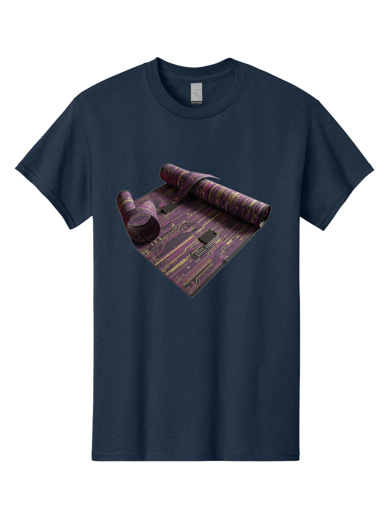 Circuit-Board-Rug Men'S Graphic Tee, 100% Cotton, Comfortable Casual Summer Wear, Machine Washable, Vintage Camera, Old Camera, Antique Camera, Black Camera, Classic Photography, Photography Equipment, Nostalgic Device, Film Camera, Camera Art Bag293