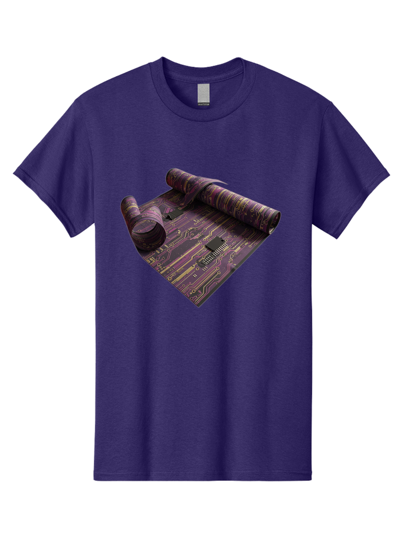 Circuit-Board-Rug Men'S Graphic Tee, 100% Cotton, Comfortable Casual Summer Wear, Machine Washable, Vintage Camera, Old Camera, Antique Camera, Black Camera, Classic Photography, Photography Equipment, Nostalgic Device, Film Camera, Camera Art Bag293