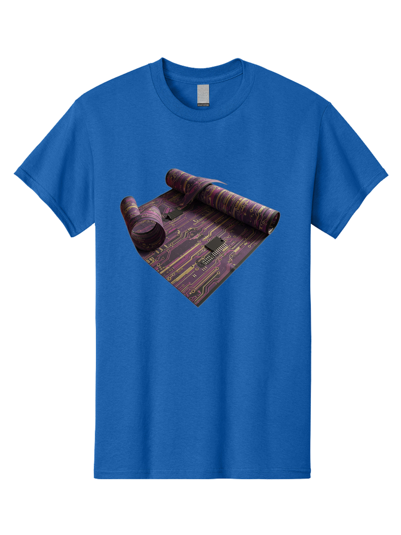 Circuit-Board-Rug Men'S Graphic Tee, 100% Cotton, Comfortable Casual Summer Wear, Machine Washable, Vintage Camera, Old Camera, Antique Camera, Black Camera, Classic Photography, Photography Equipment, Nostalgic Device, Film Camera, Camera Art Bag293