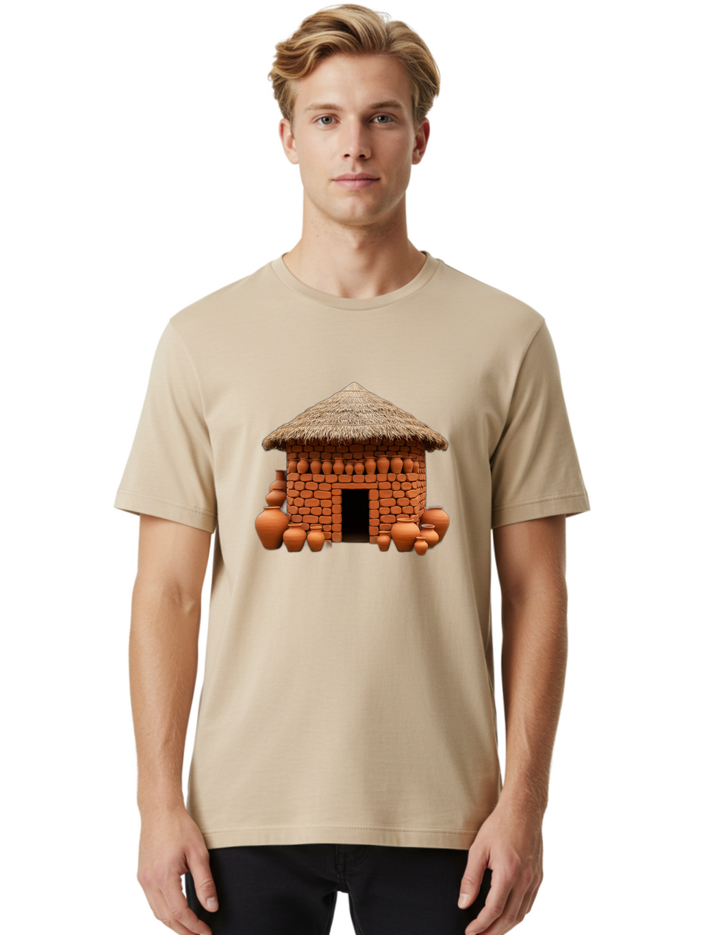 Clay-Hut Men'S Graphic Tee, 100% Cotton, Comfortable Casual Summer Wear, Machine Washable, Vintage Camera, Old Camera, Antique Camera, Black Camera, Classic Photography, Photography Equipment, Nostalgic Device, Film Camera, Camera Art Bag301