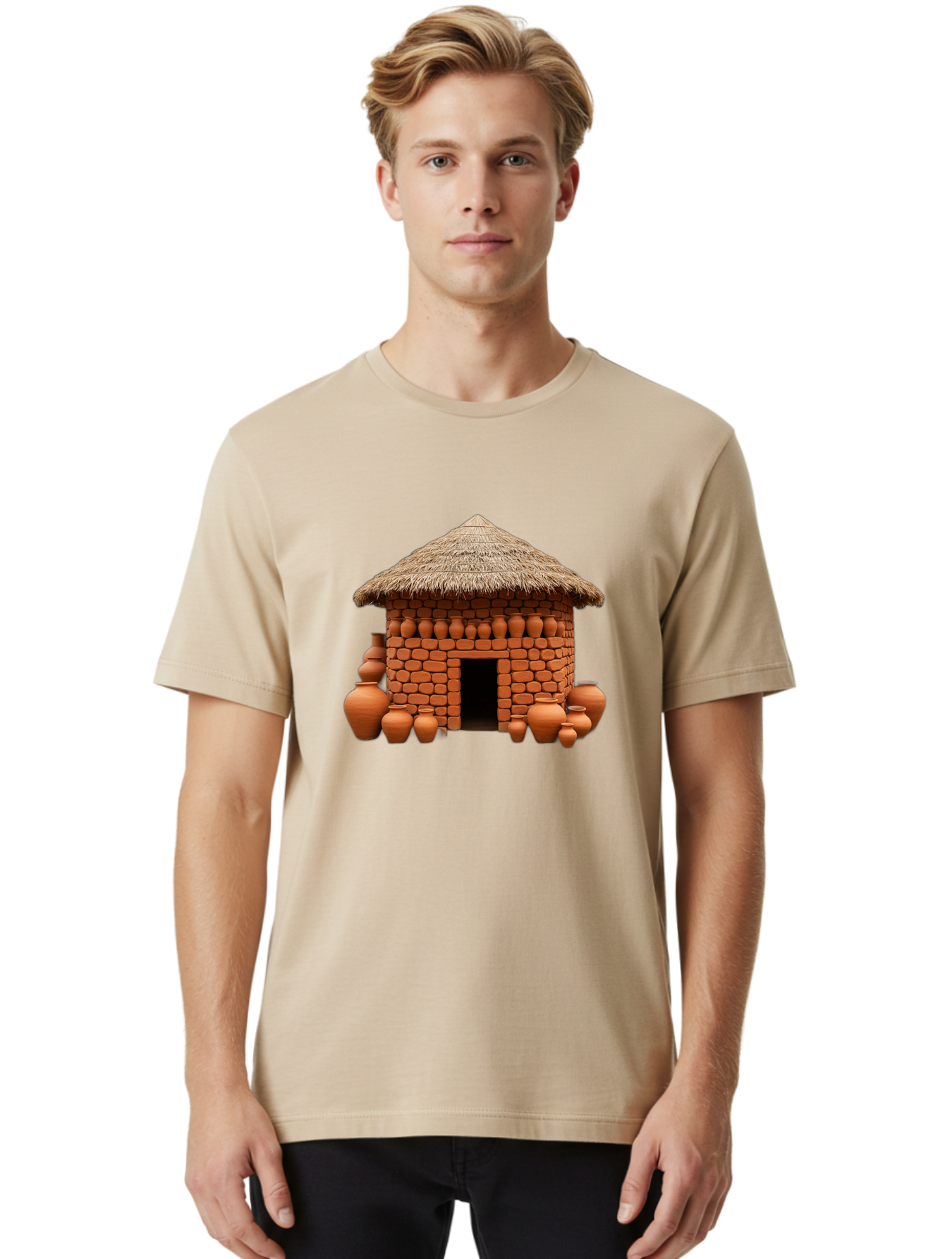 Clay-Hut Men'S Graphic Tee, 100% Cotton, Comfortable Casual Summer Wear, Machine Washable, Vintage Camera, Old Camera, Antique Camera, Black Camera, Classic Photography, Photography Equipment, Nostalgic Device, Film Camera, Camera Art Bag301