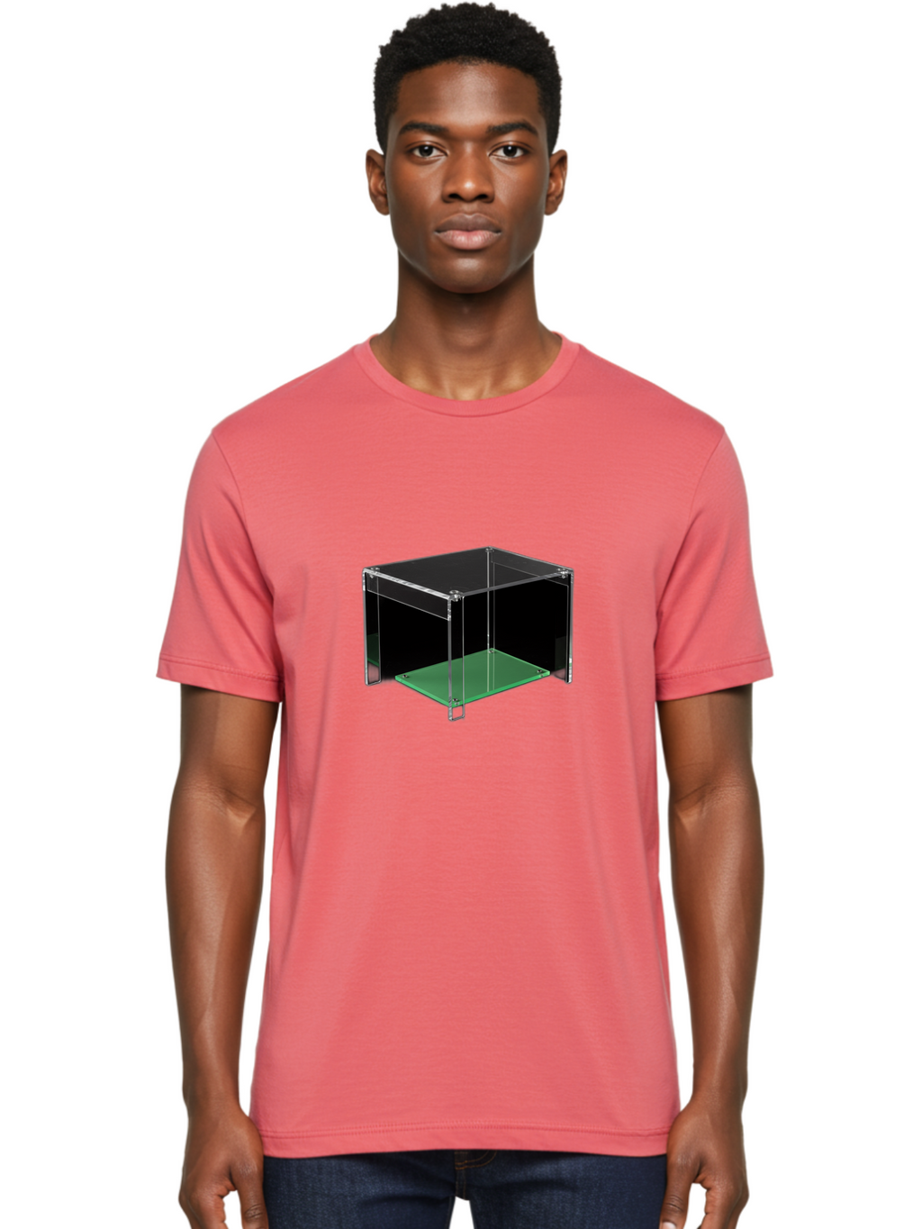 Clear-Display-Box Men'S Graphic Tee, 100% Cotton, Comfortable Casual Summer Wear, Machine Washable, Vintage Camera, Old Camera, Antique Camera, Black Camera, Classic Photography, Photography Equipment, Nostalgic Device, Film Camera, Camera Art Bag303
