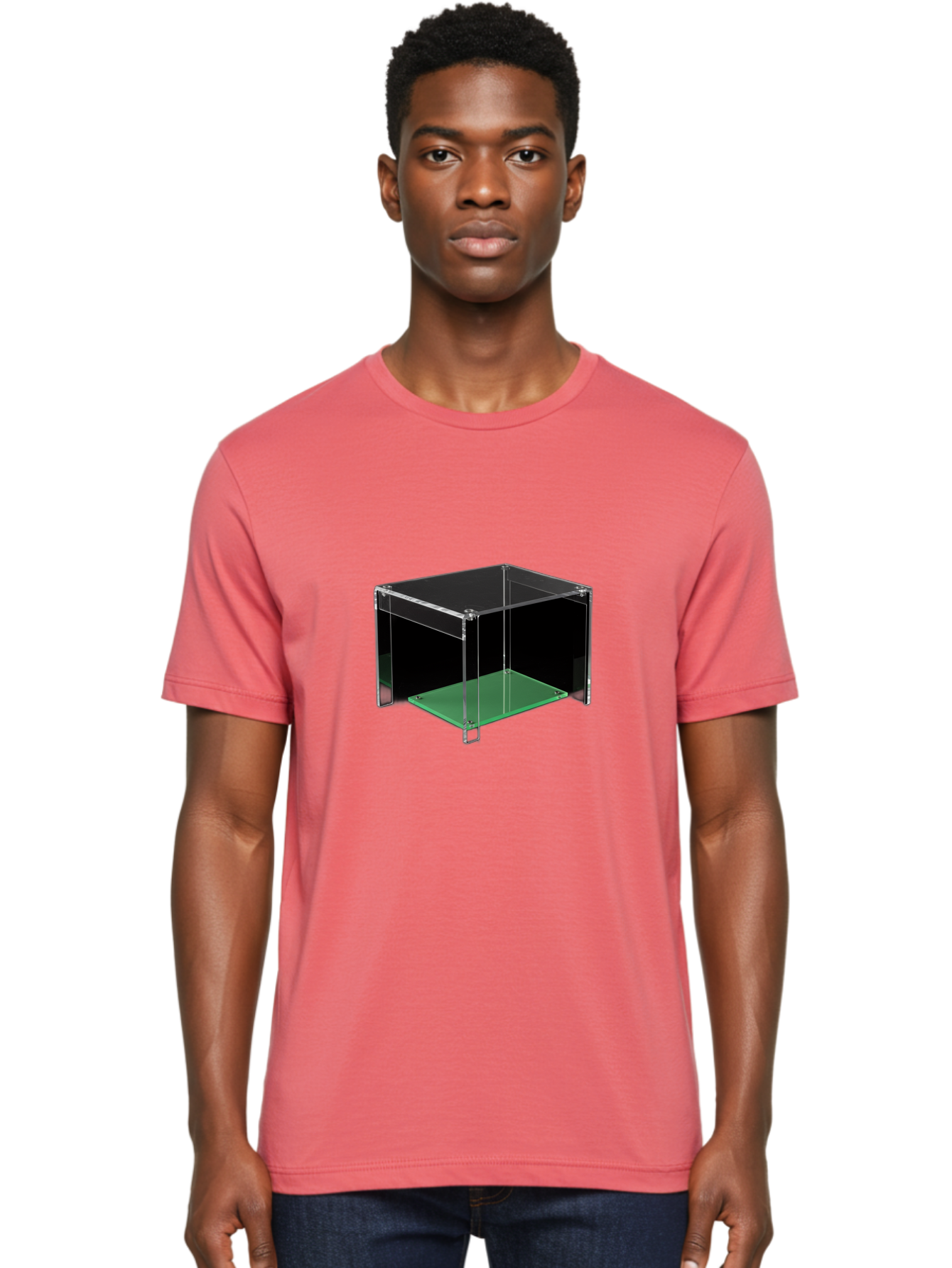 Clear-Display-Box Men'S Graphic Tee, 100% Cotton, Comfortable Casual Summer Wear, Machine Washable, Vintage Camera, Old Camera, Antique Camera, Black Camera, Classic Photography, Photography Equipment, Nostalgic Device, Film Camera, Camera Art Bag303