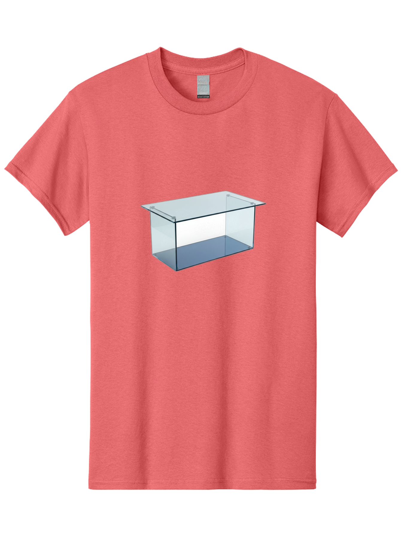 Clear-Rectangular-Aquarium Men'S Graphic Tee, 100% Cotton, Comfortable Casual Summer Wear, Machine Washable, Vintage Camera, Old Camera, Antique Camera, Black Camera, Classic Photography, Photography Equipment, Nostalgic Device, Film Camera, Bag305
