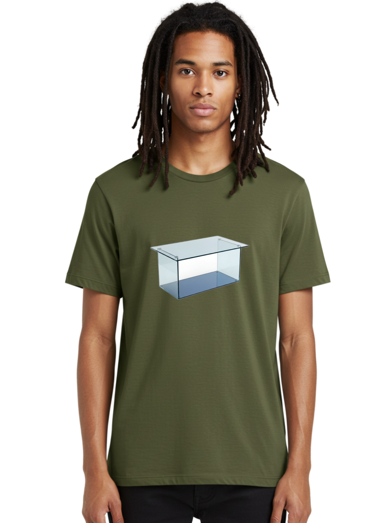 Clear-Rectangular-Aquarium Men'S Graphic Tee, 100% Cotton, Comfortable Casual Summer Wear, Machine Washable, Vintage Camera, Old Camera, Antique Camera, Black Camera, Classic Photography, Photography Equipment, Nostalgic Device, Film Camera, Bag305