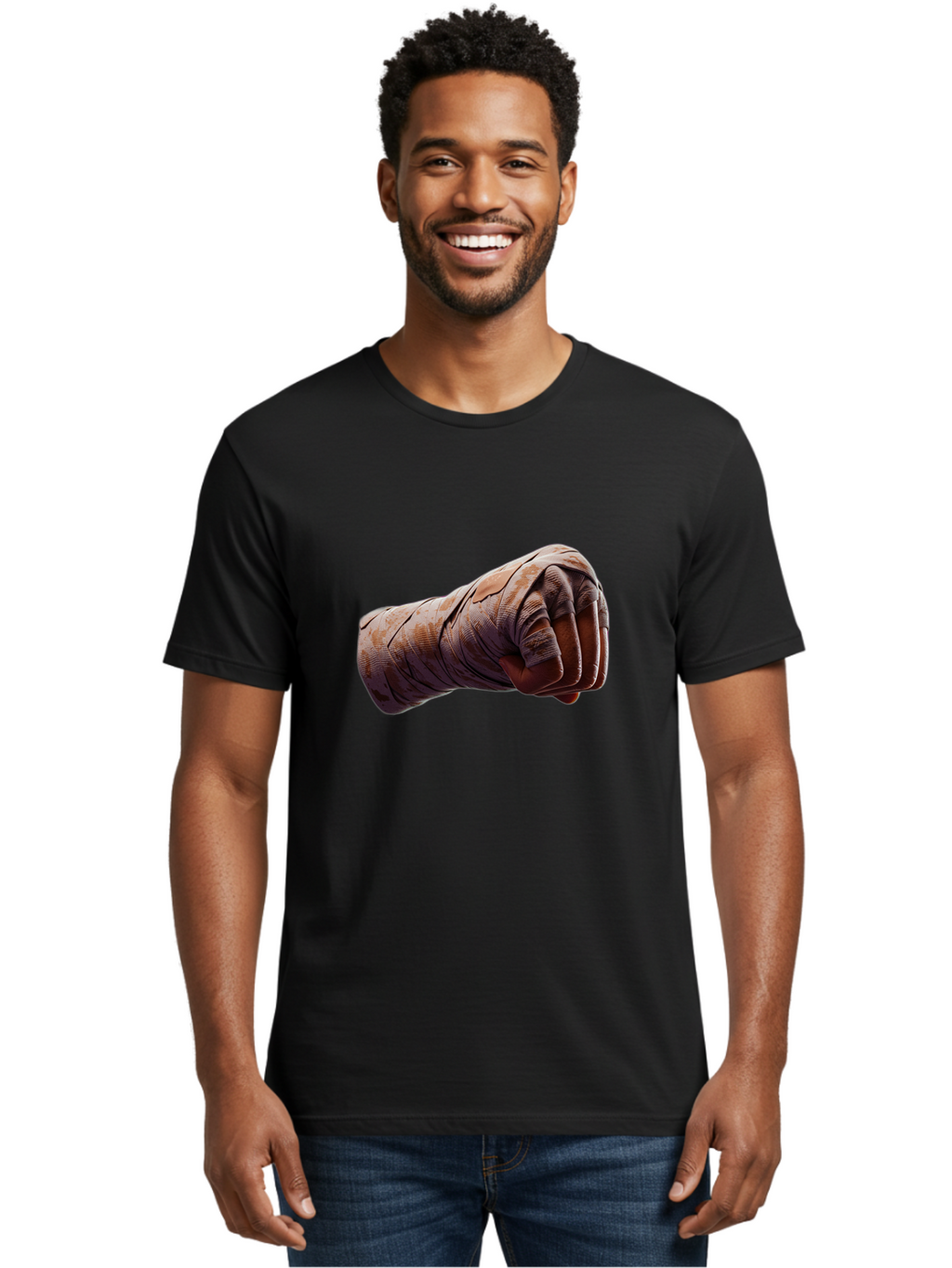 Clenched-Fist Men'S Graphic Tee, 100% Cotton, Comfortable Casual Summer Wear, Machine Washable, Vintage Camera, Old Camera, Antique Camera, Black Camera, Classic Photography, Photography Equipment, Nostalgic Device, Film Camera, Camera Art Bag306